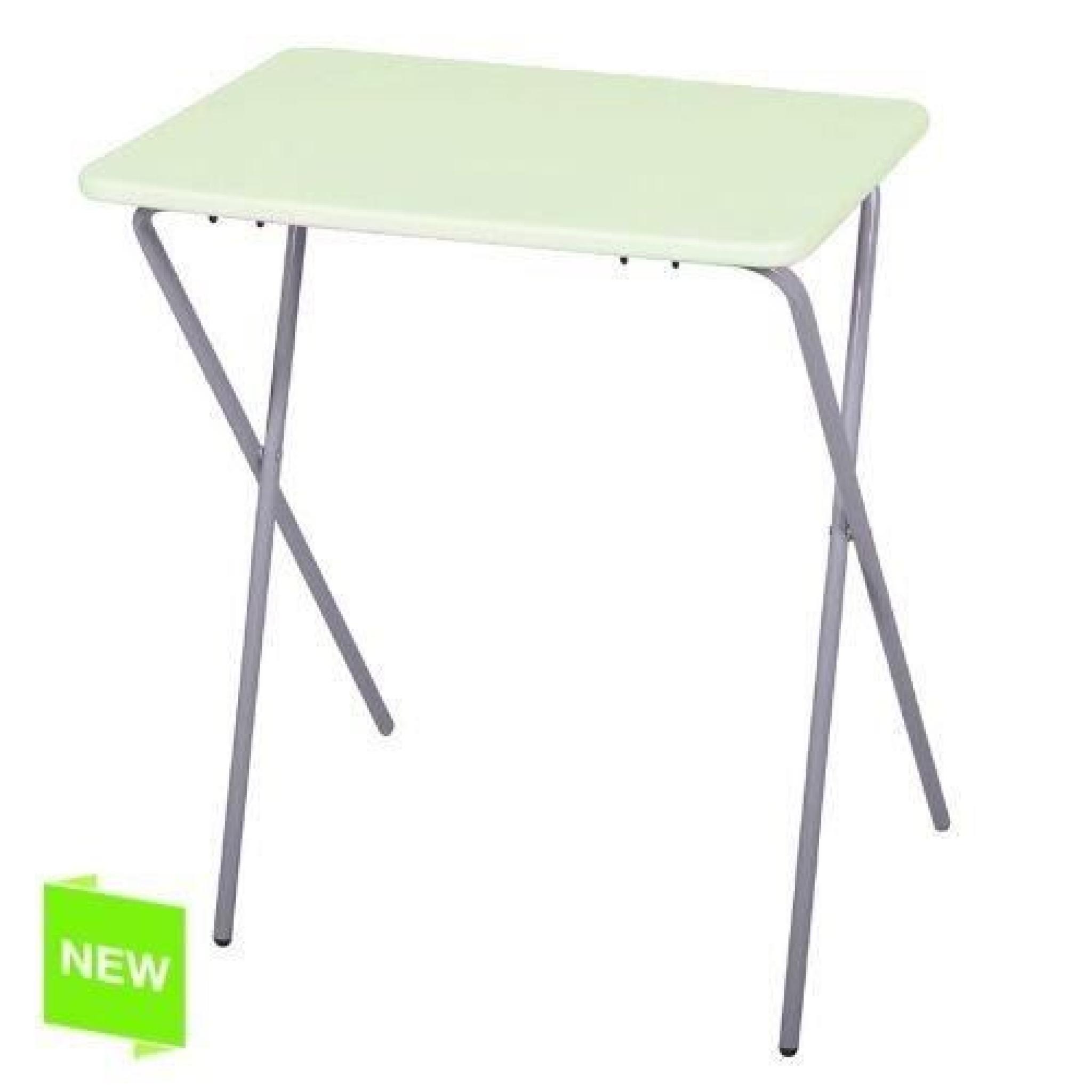 Table pliante, 56 cm, vert