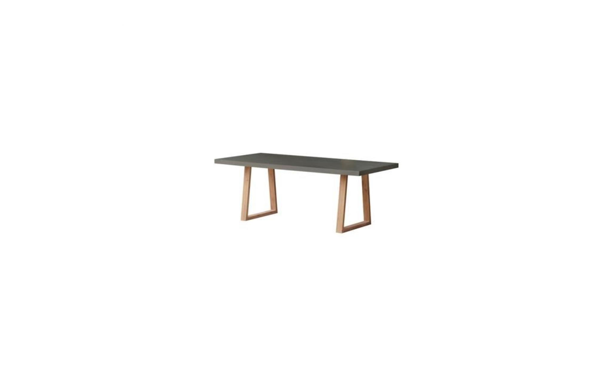Table rectangulaire Katunga 180 cm pas cher
