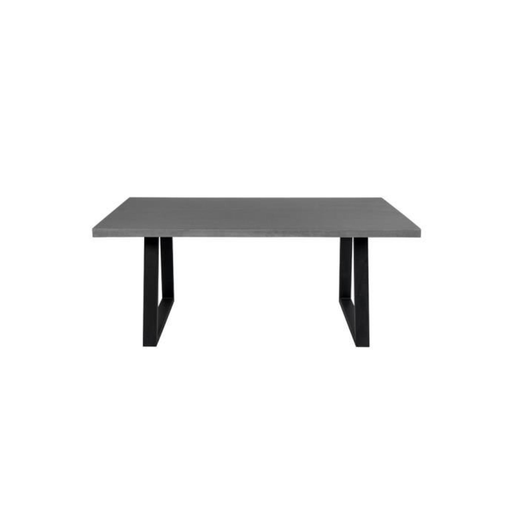 Table rectangulaire Talang 180 cm pas cher