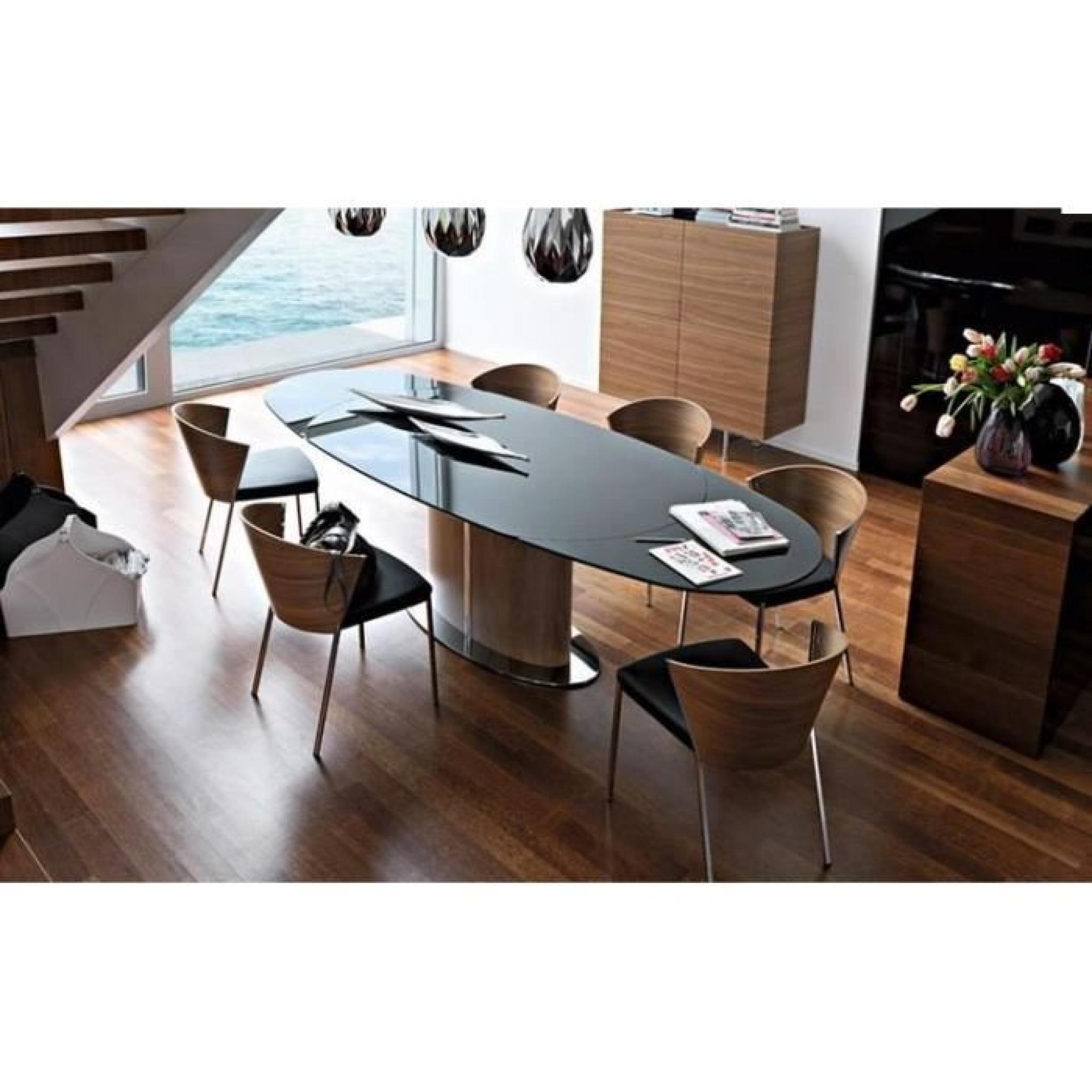 Table repas ovale extensible ODYSSEY 165x105 no...