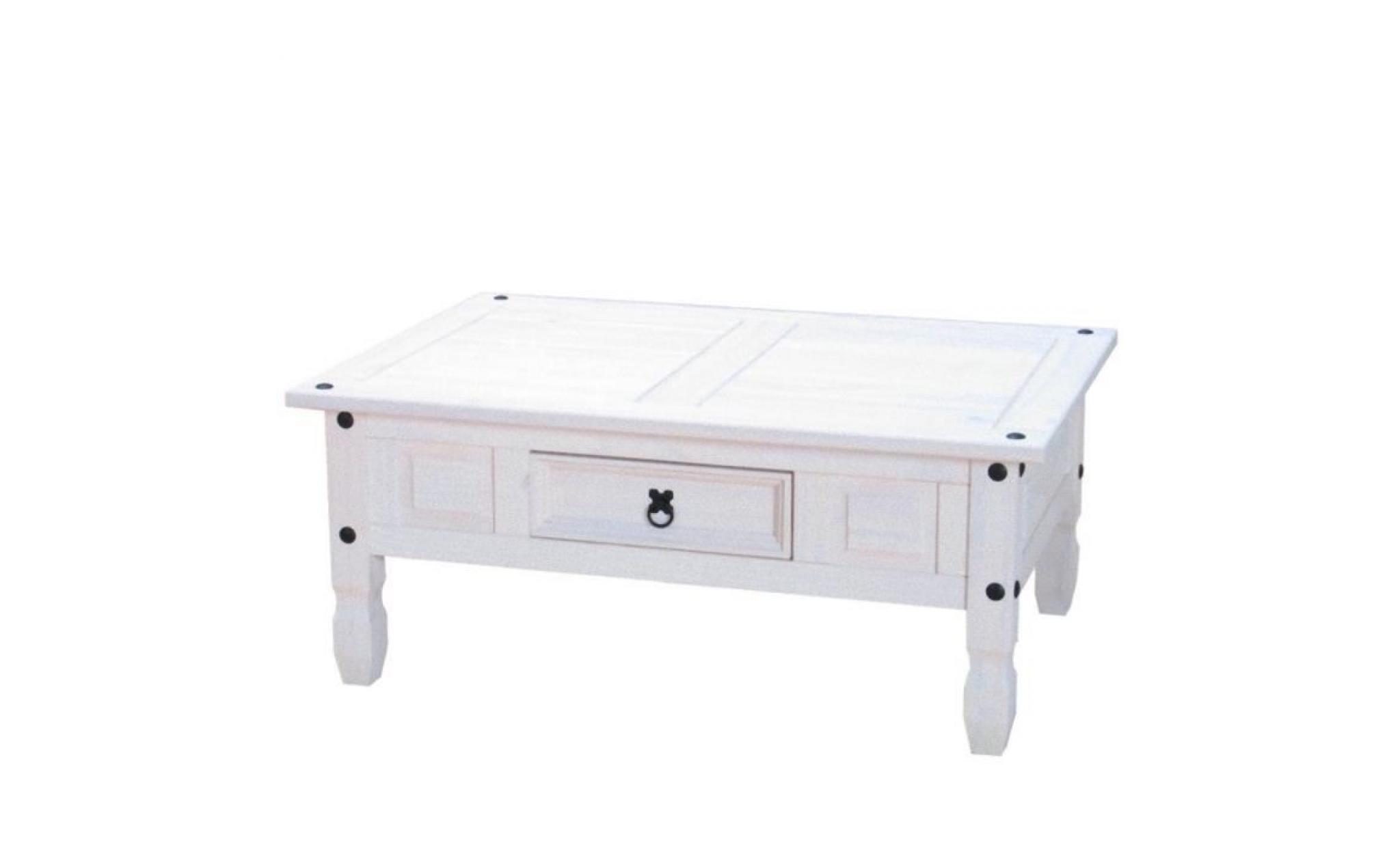 table table basse table basse mexique pin massif blanc mexique