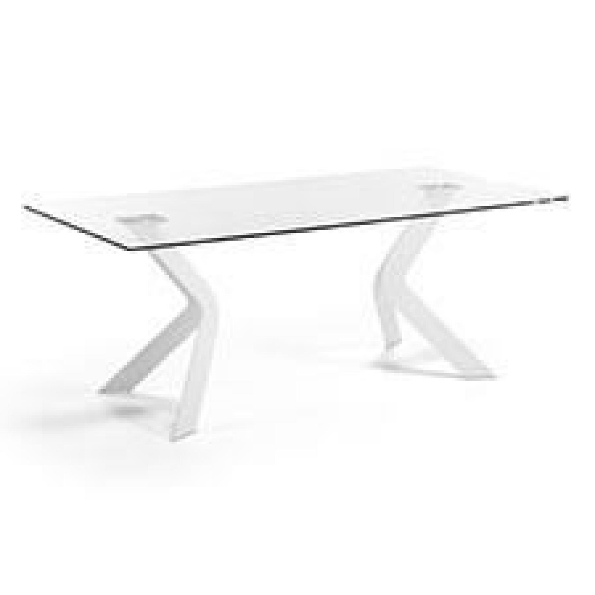 Table Westport 200x100 cm, blanc