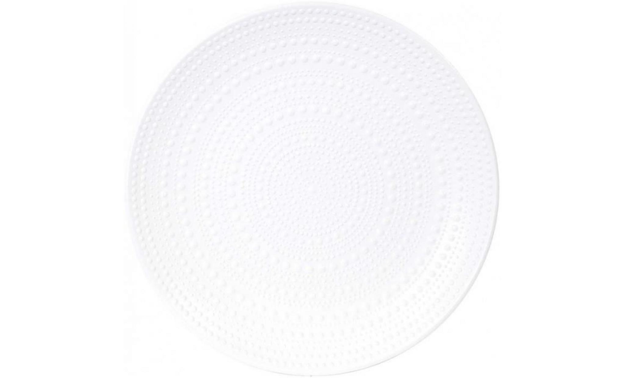 tables gigognes rondes blanches déco (lot de 2)    blanc pas cher