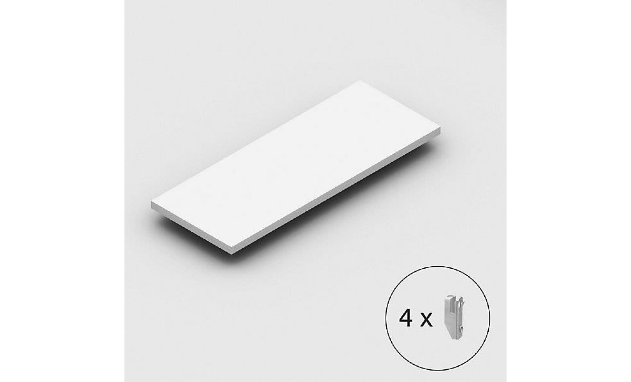 tablette gris clair ral 7035   version légère   l x p 1300 x 600 mm   etagère etagères tablette tablettes accessoire accessoires pas cher