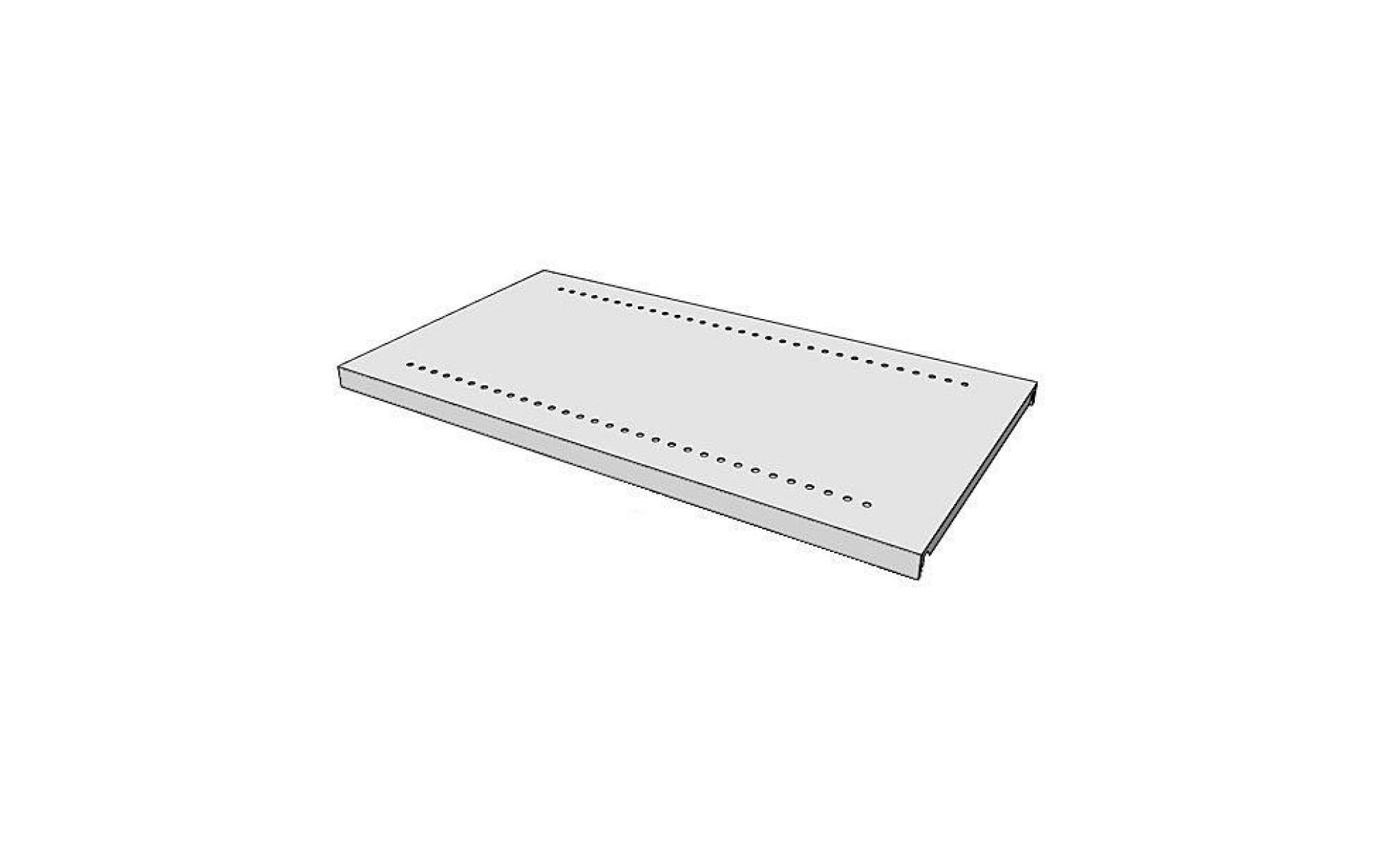 tablette pour armoire et rayonnage combinés   gris clair ral 7035   l x p 930 x 500 mm   accessoires accessoires pour rayonnages et pas cher