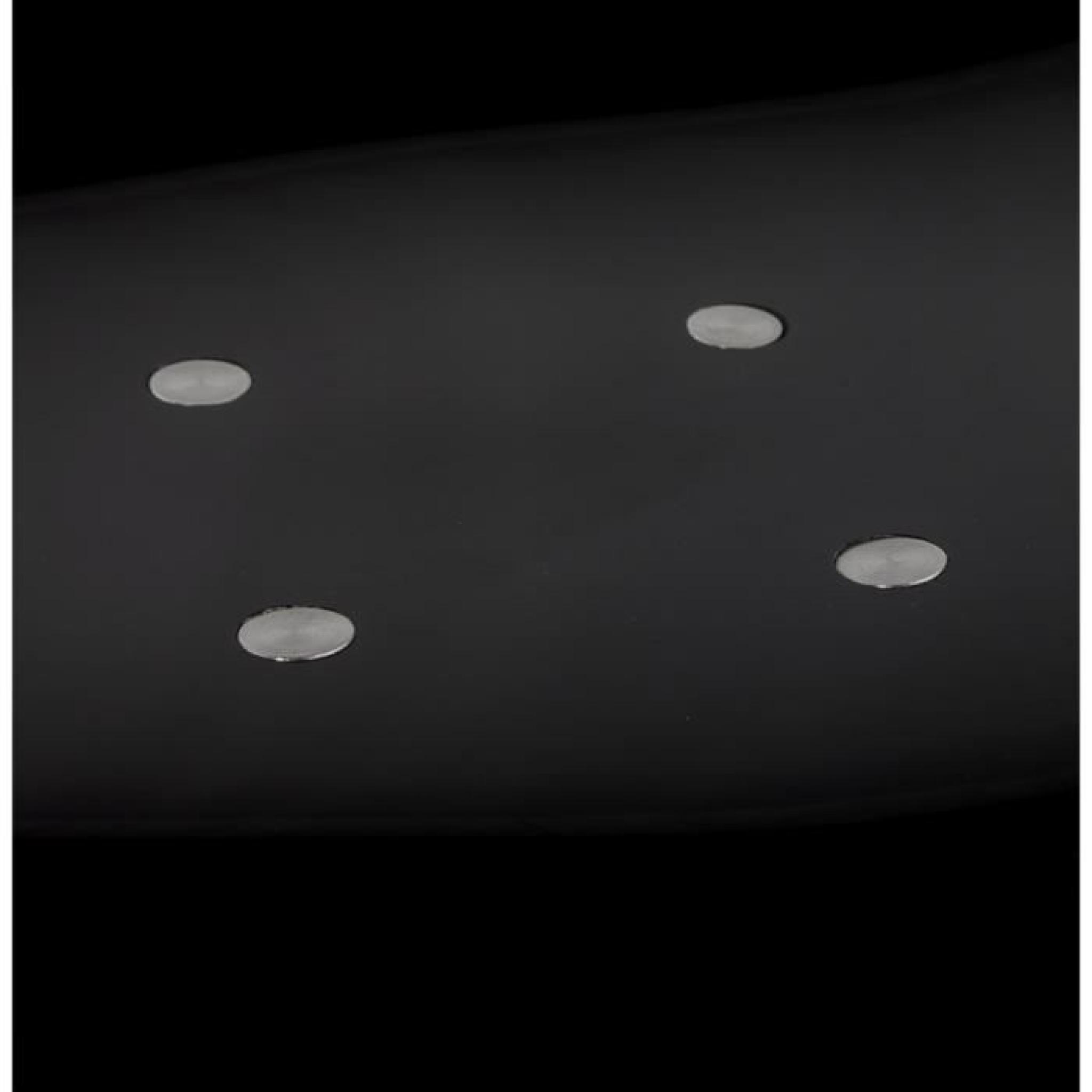 Tabouret de bar design 'GAME' en plexiglas noir pas cher