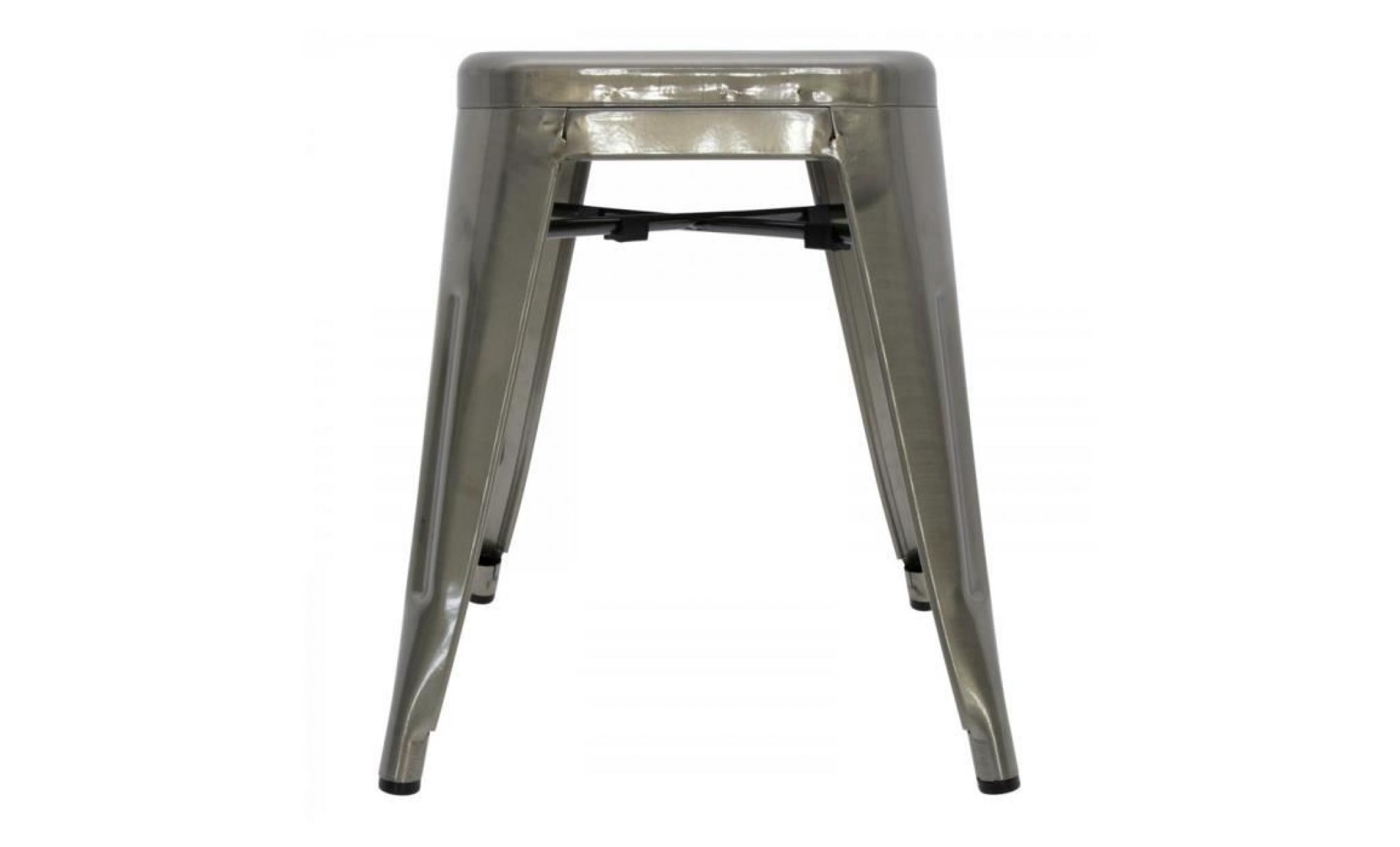 taburete metálico bistro bar stool   mini