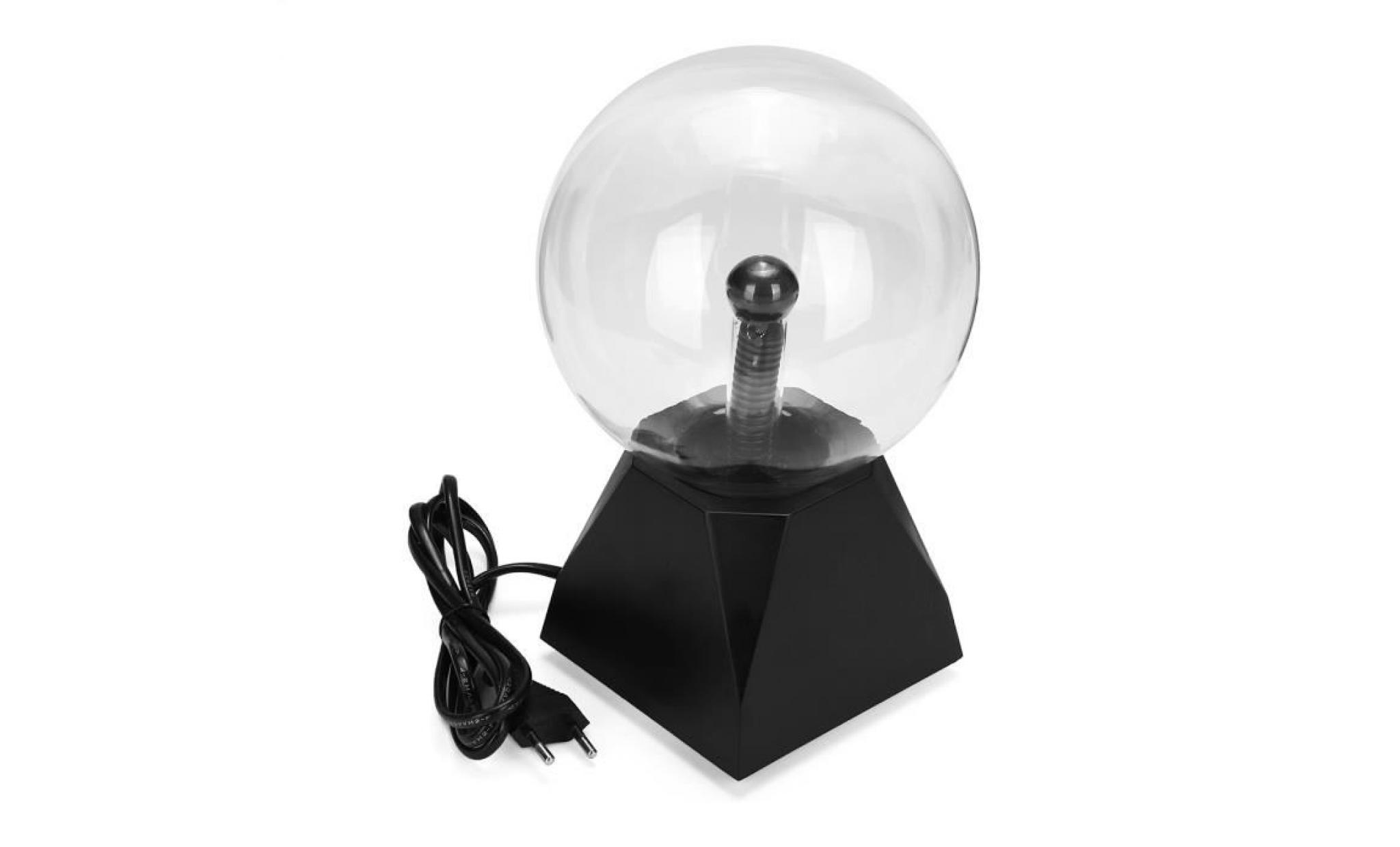 tempsa 8'' magique lampe boule détecteur tactile à plasma lumière décor jouet cadeau pas cher