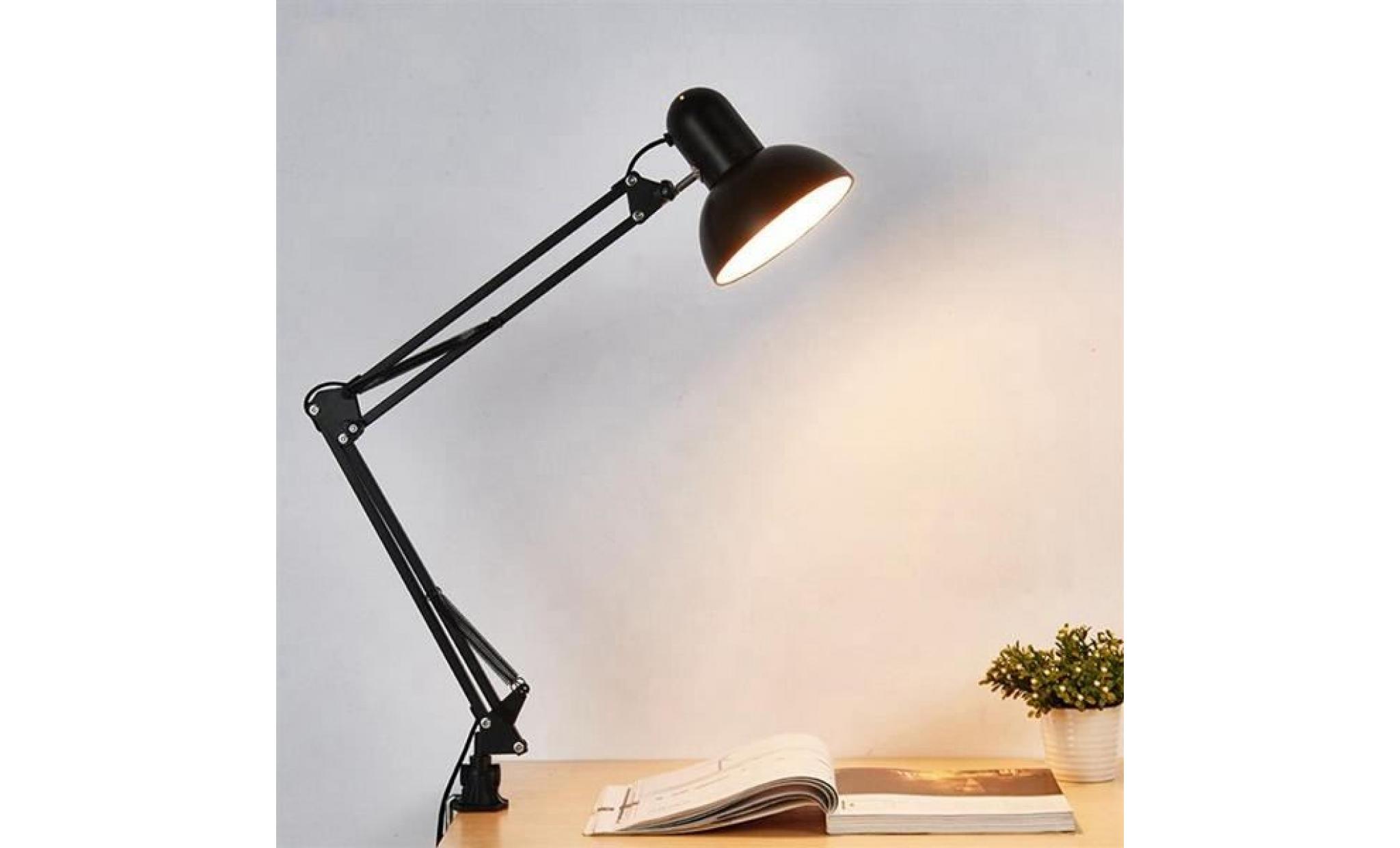 tempsa e27 flexible vintage lampe de bureau chevet maison noir us prise ac85 265v