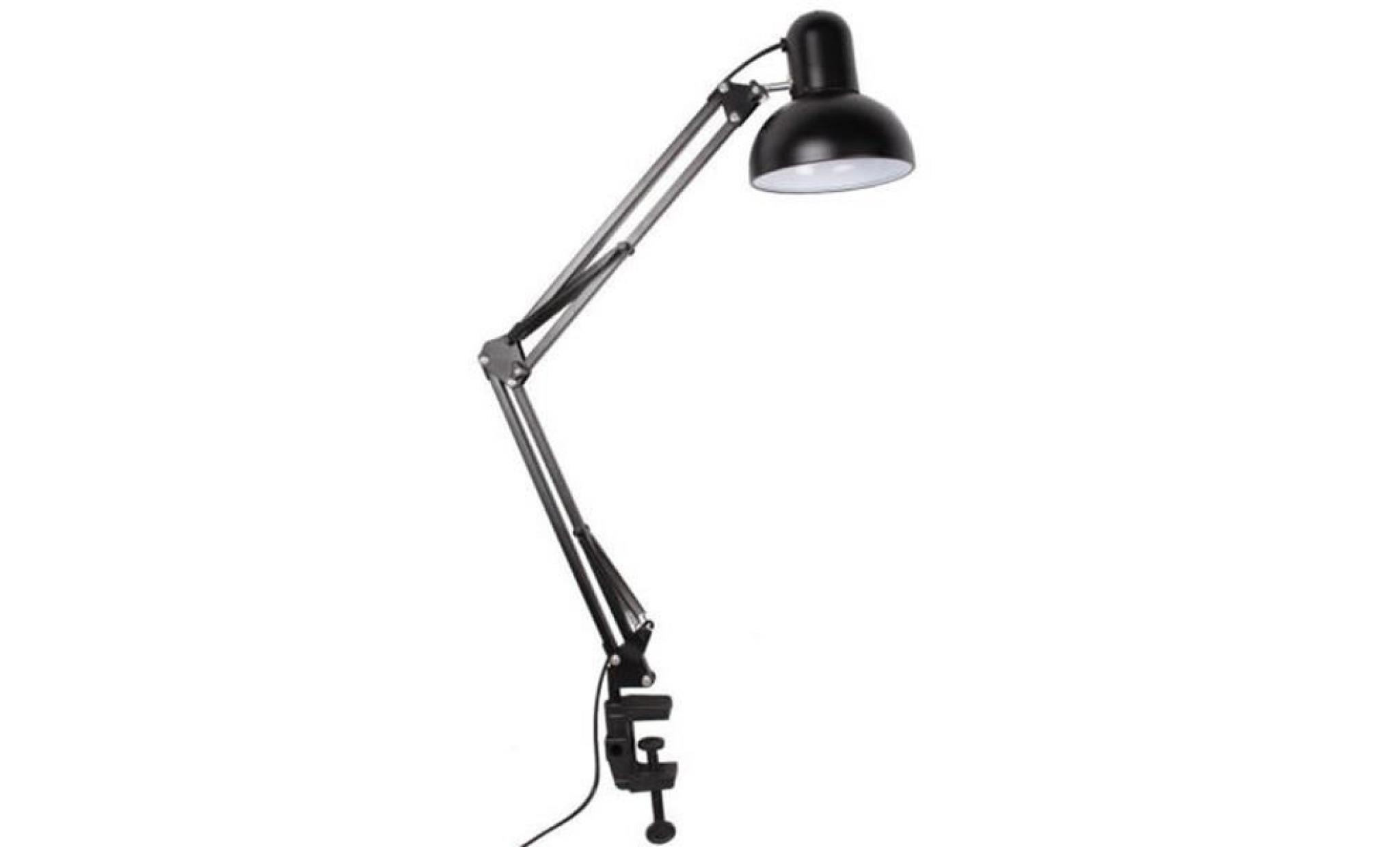 tempsa e27 flexible vintage lampe de bureau chevet maison noir us prise ac85 265v pas cher
