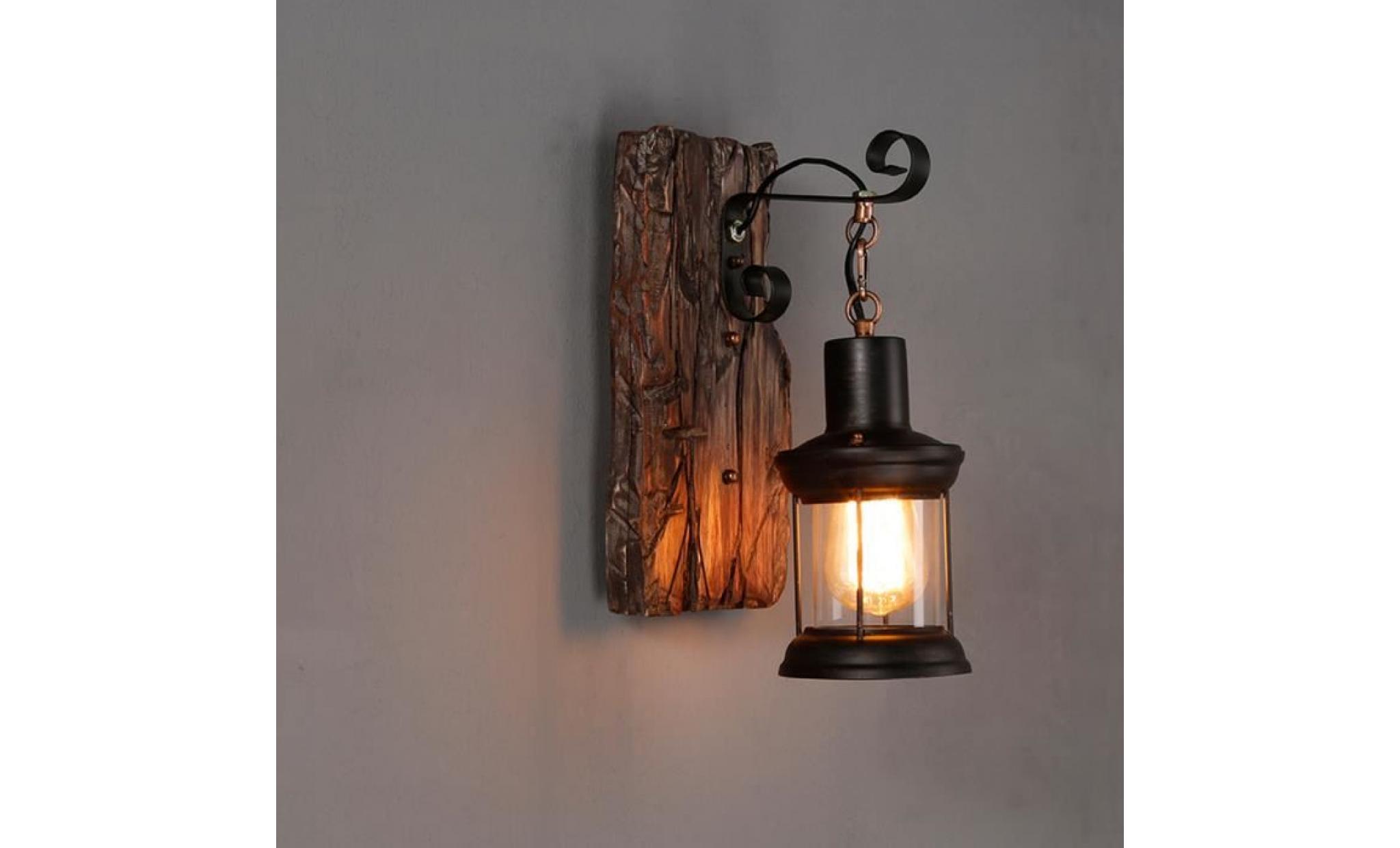 tempsa lumière e27 vintage lampe mural applique Éclairage ampoule fixture maison décor