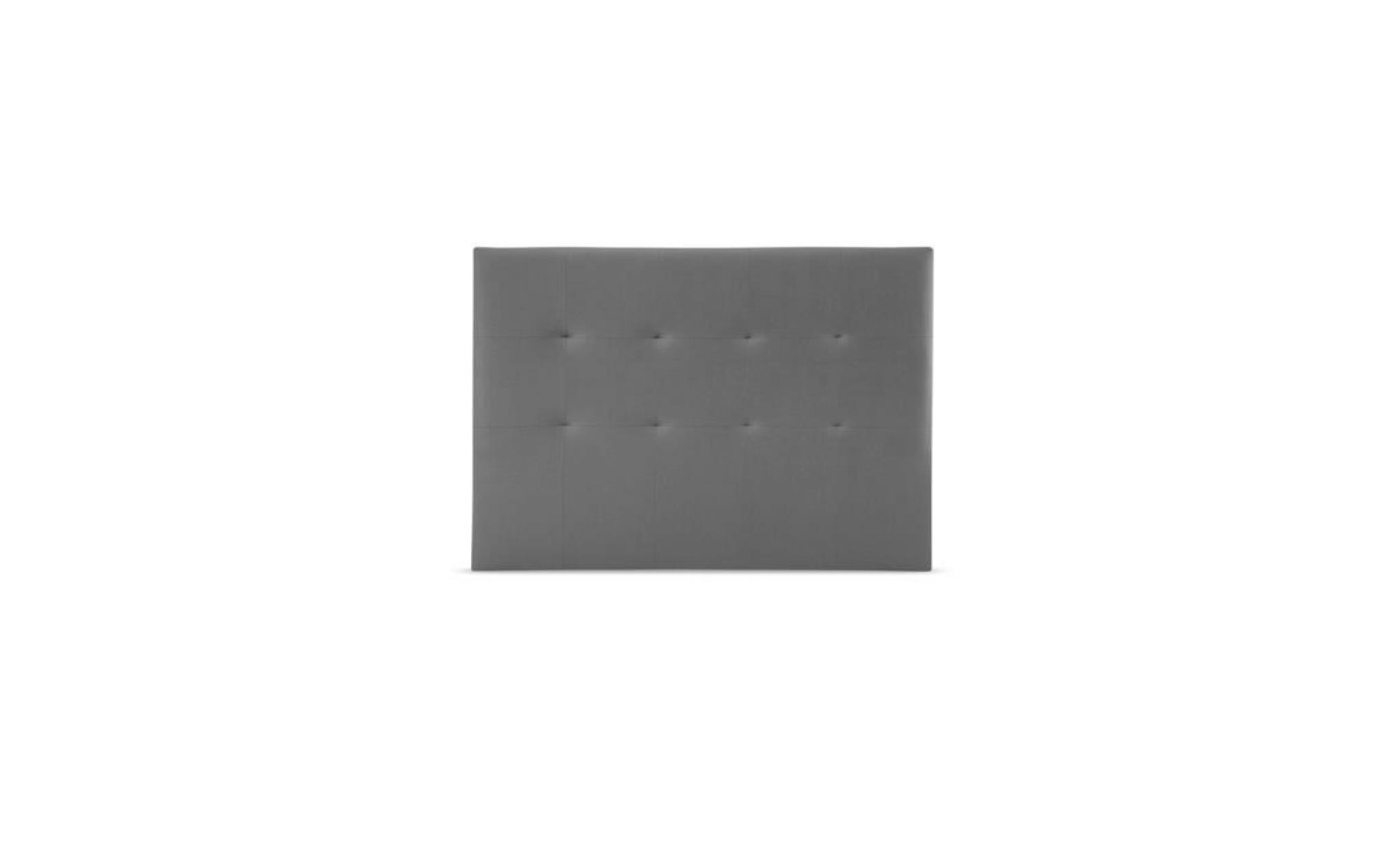 tête de lit capri, lit de 80 (105x120) similicuir blanc