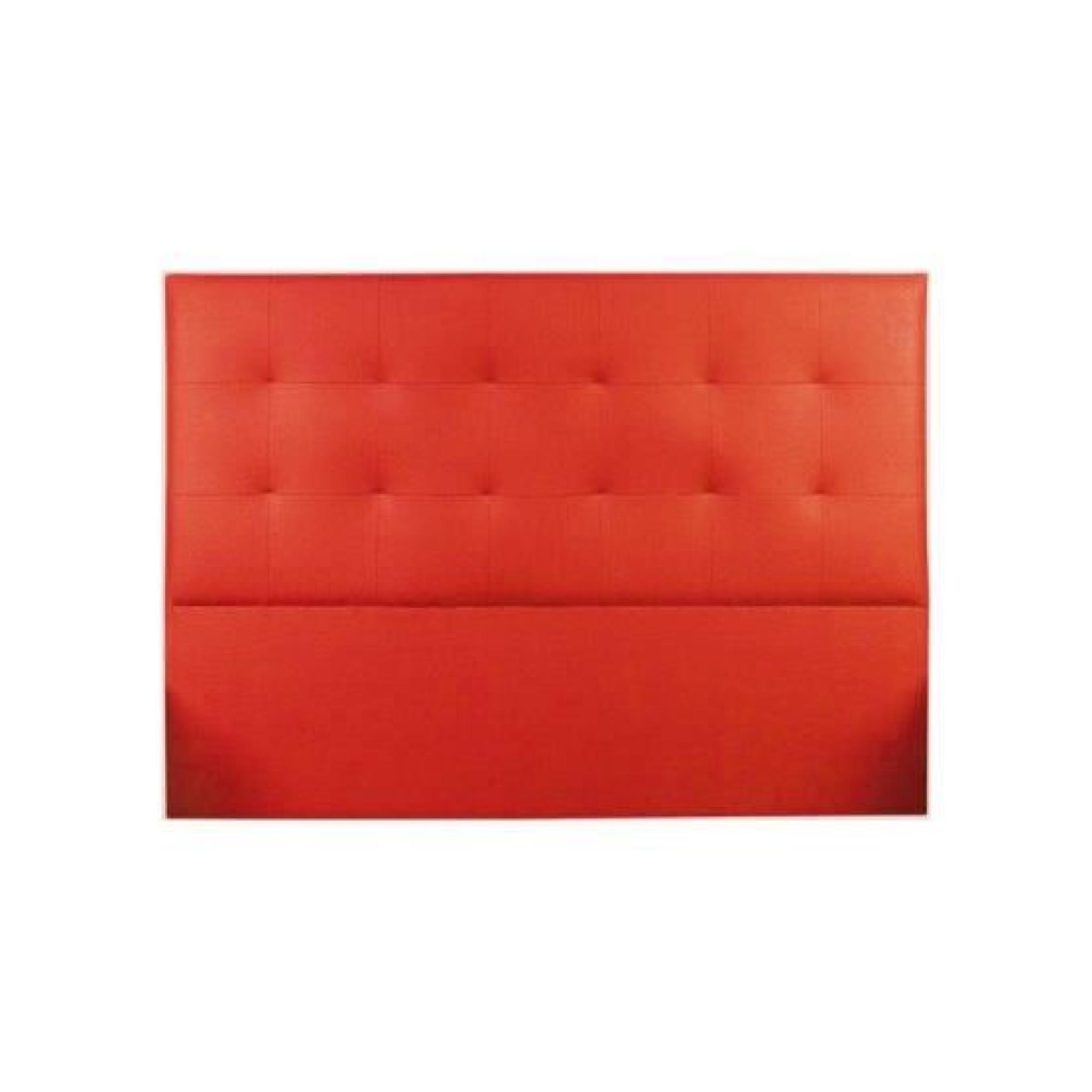 Tête de lit design Sahara rouge  140 x 120