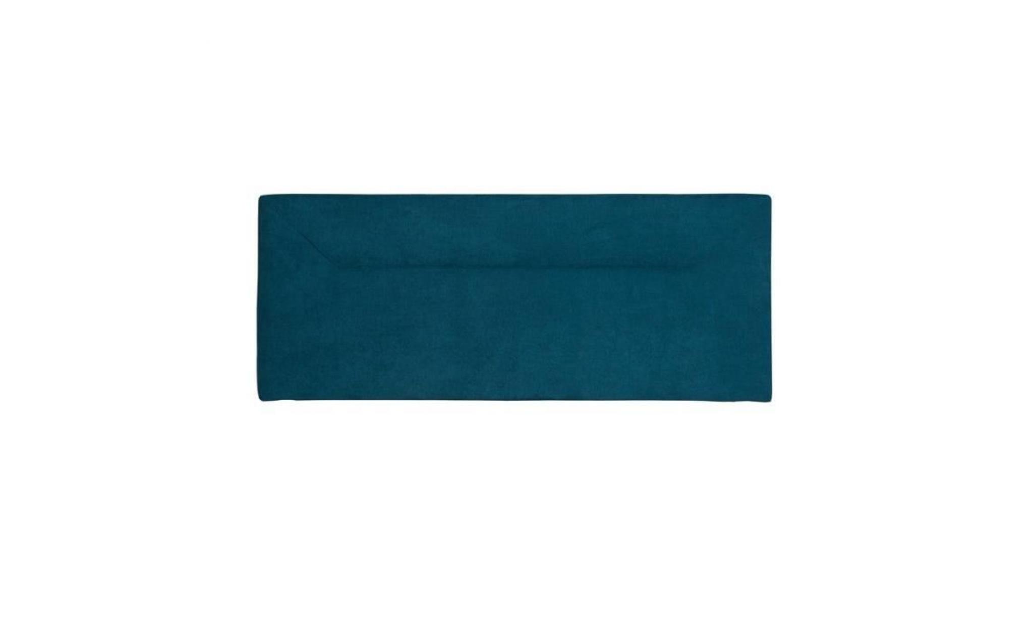 tête de lit tissu vert canard 152 cm   kronk n°2   l 152 x l 8 x h 65