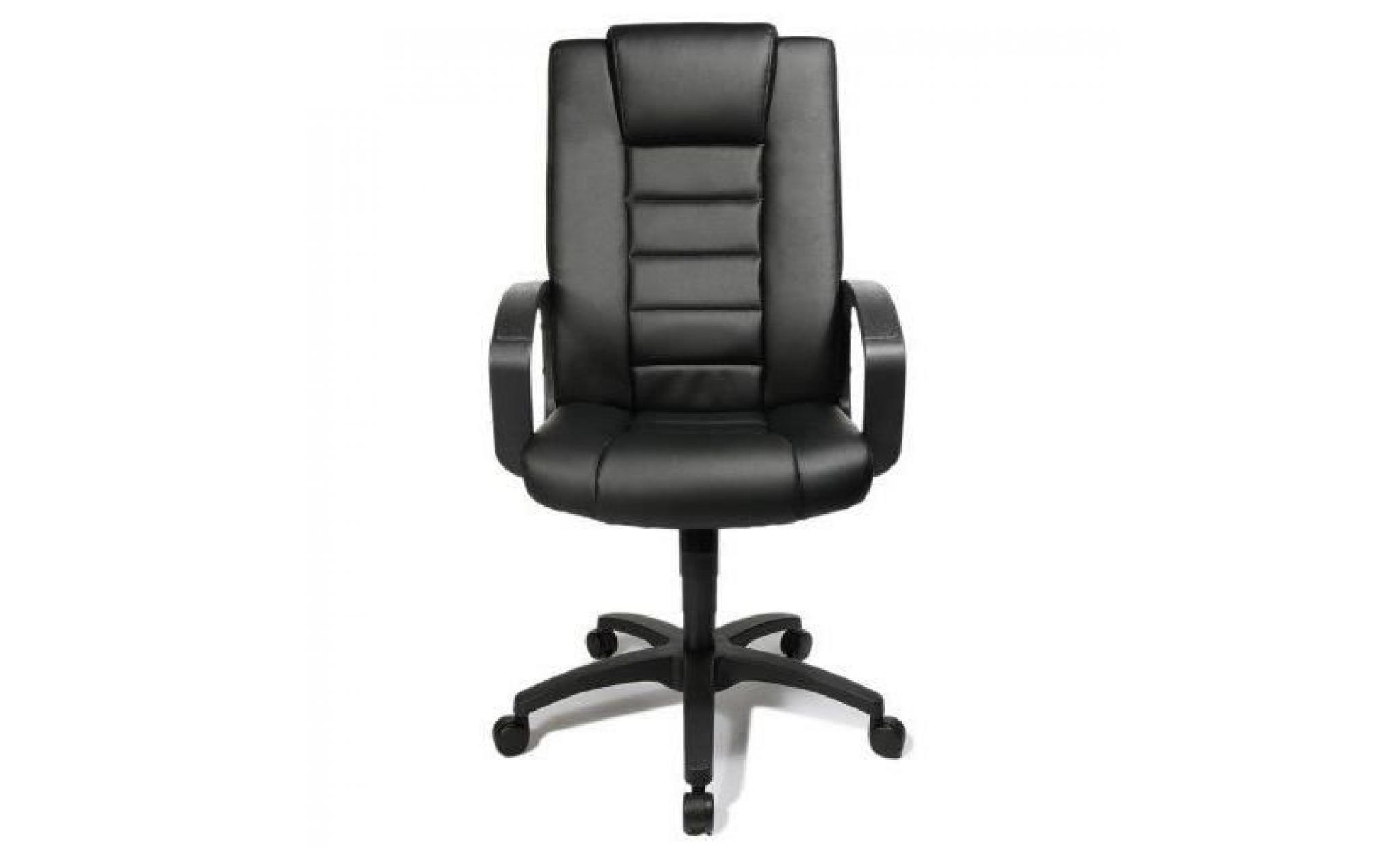 topstar 7800d60 comfort point 10 chaise de bureau noir 49 x 49 x 119 cm… pas cher