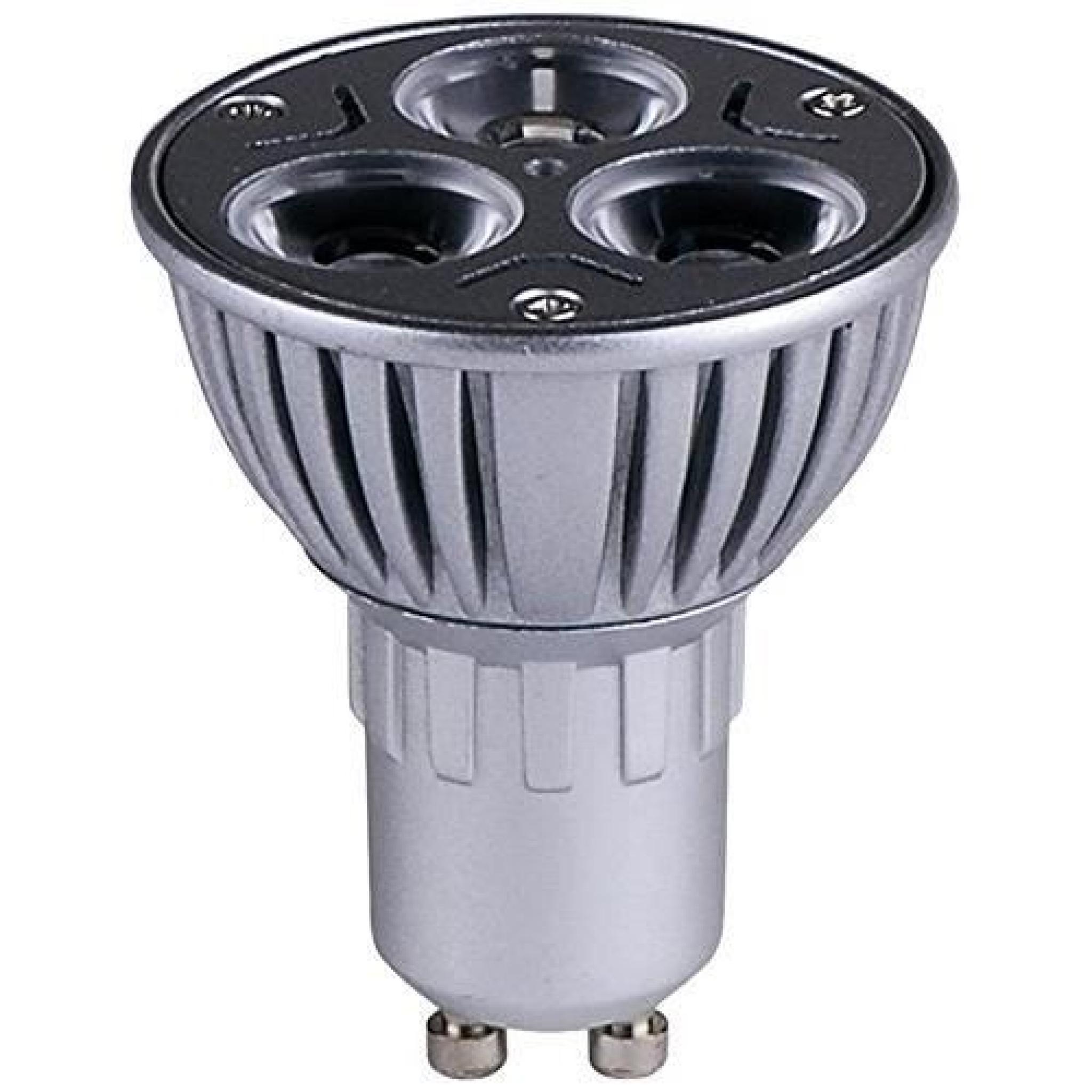 TS-ELECTRONIC-POWER LAMPE LED GU10 3 X 1 W 3 000 K 37-62639