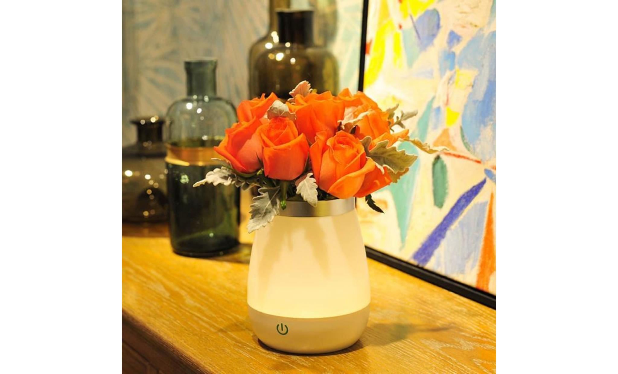 tube led lampe de table vase lampe de nuit led avec lampe de bureau sensor desk #si 1405