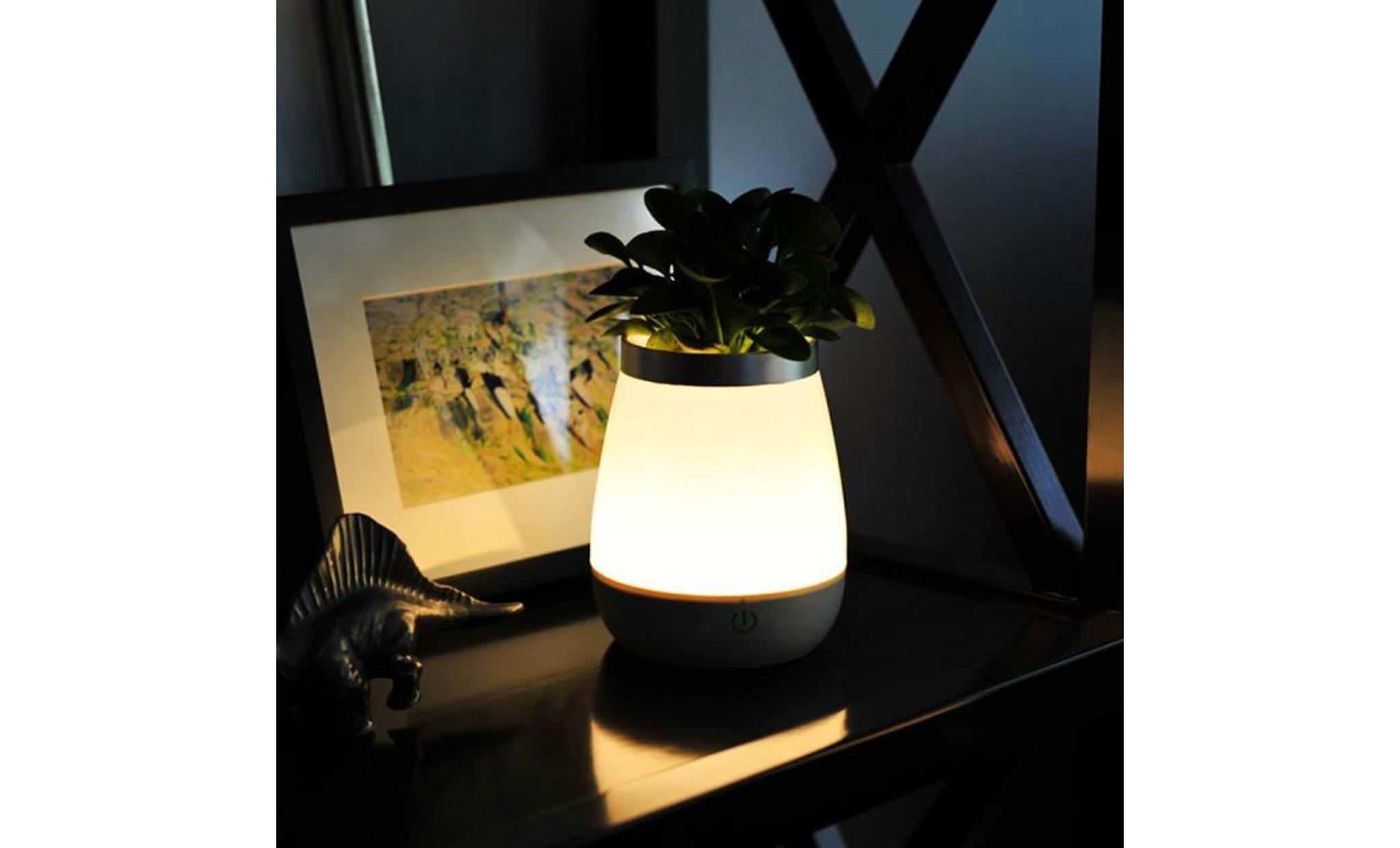 tube led lampe de table vase lampe de nuit led avec lampe de bureau sensor desk #si 1405 pas cher