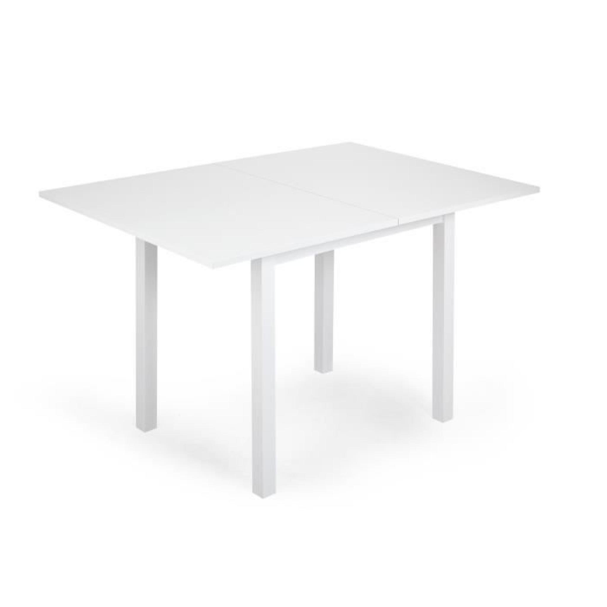 Twist Table Table de cuisine modulable 80cm à 120cm pas cher