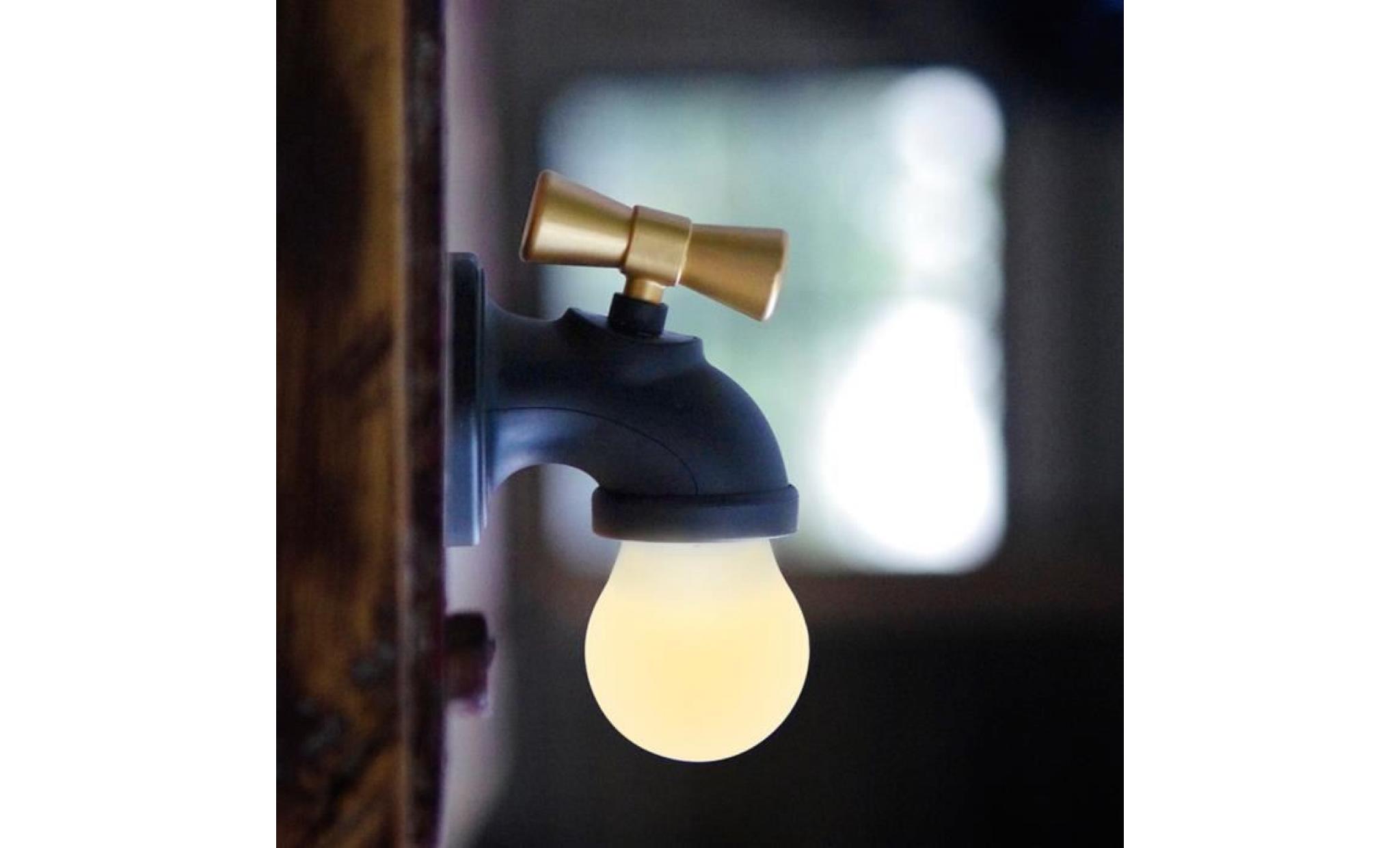 type de robinet led de commande vocale lampe de nuit usb rechargeable tap night light  mn182