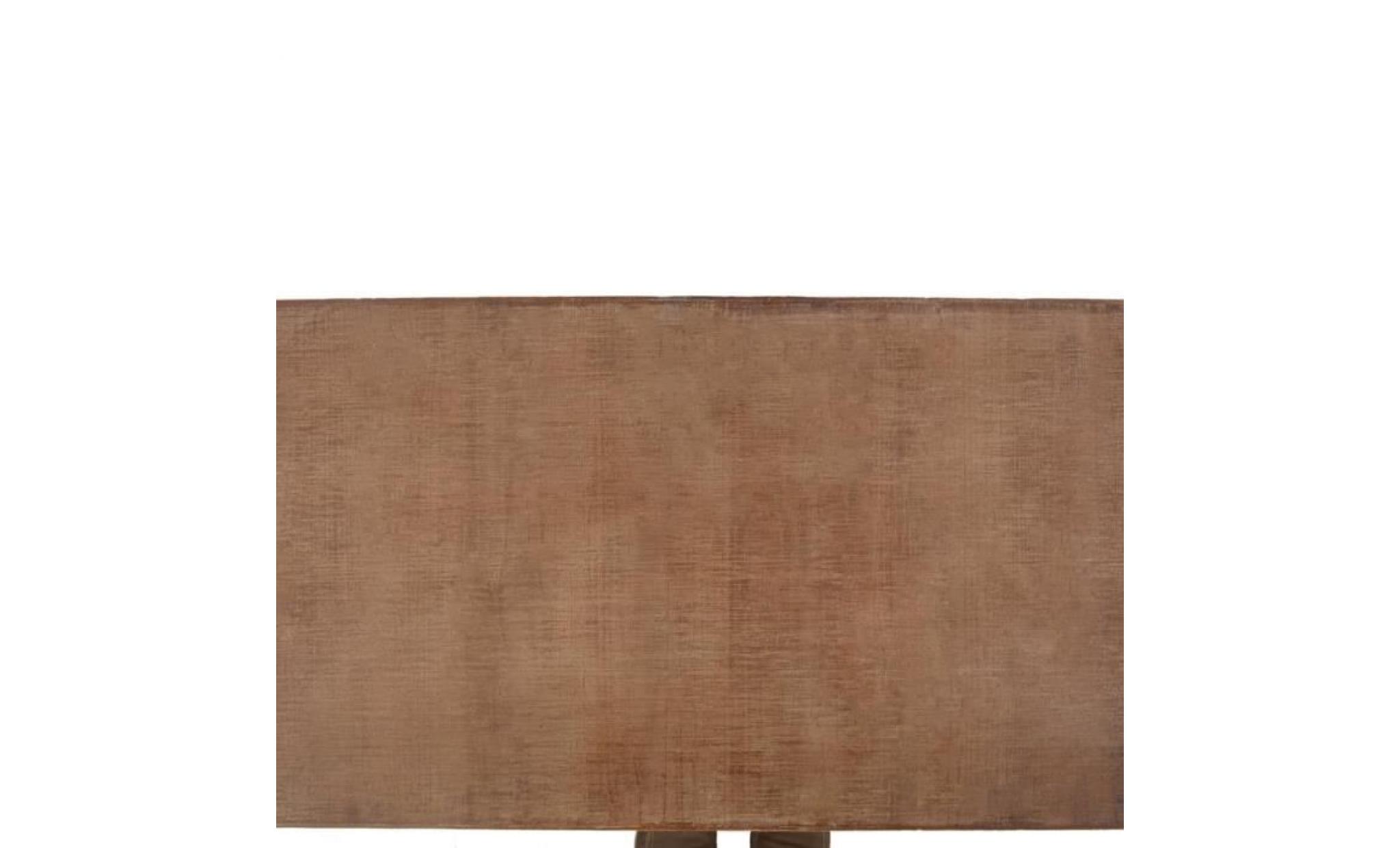 vidaxl table basse bois de sapin massif 91 x 51 x 38 cm marron pas cher