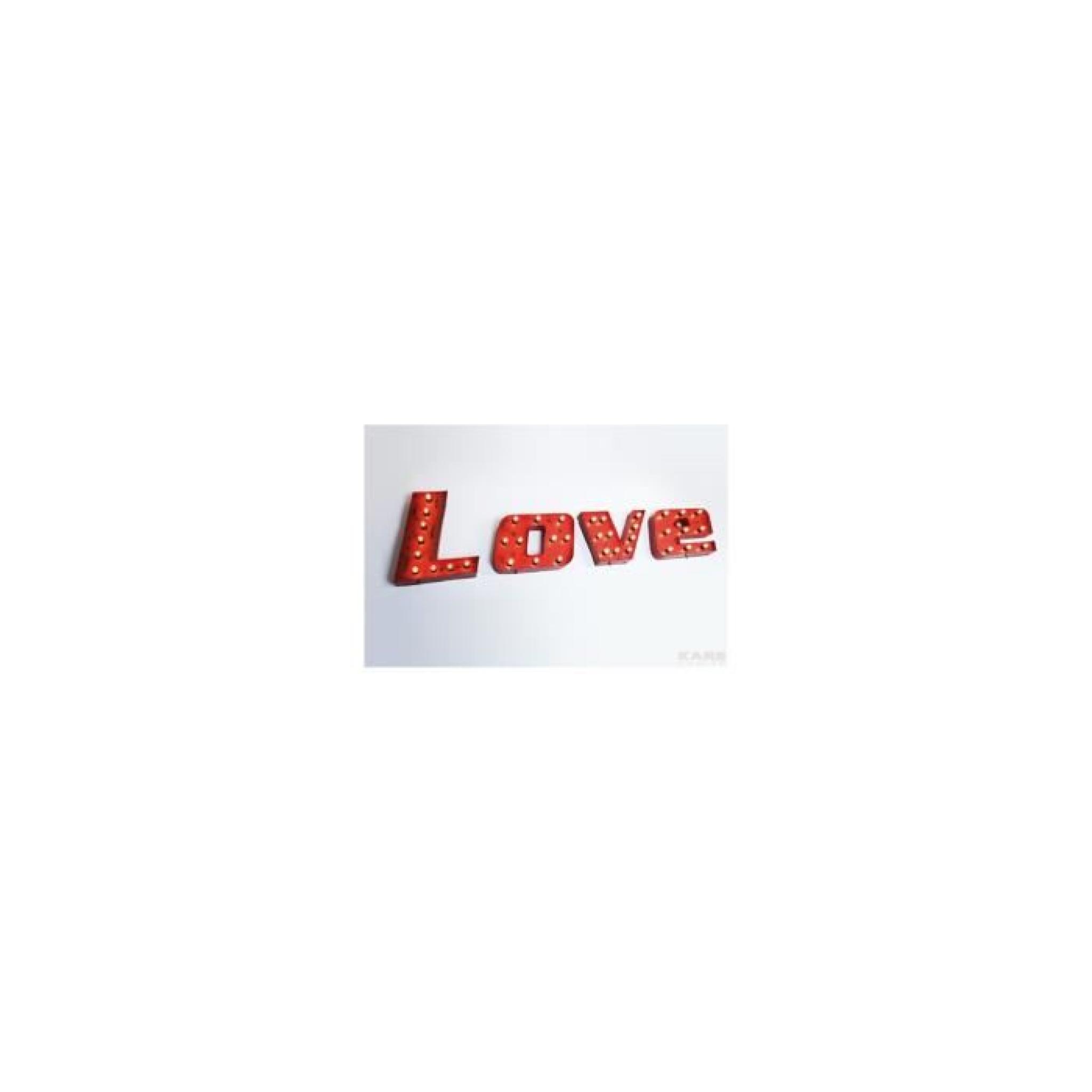 VINTAGE LOVE by Kare Applique murale Love pas cher
