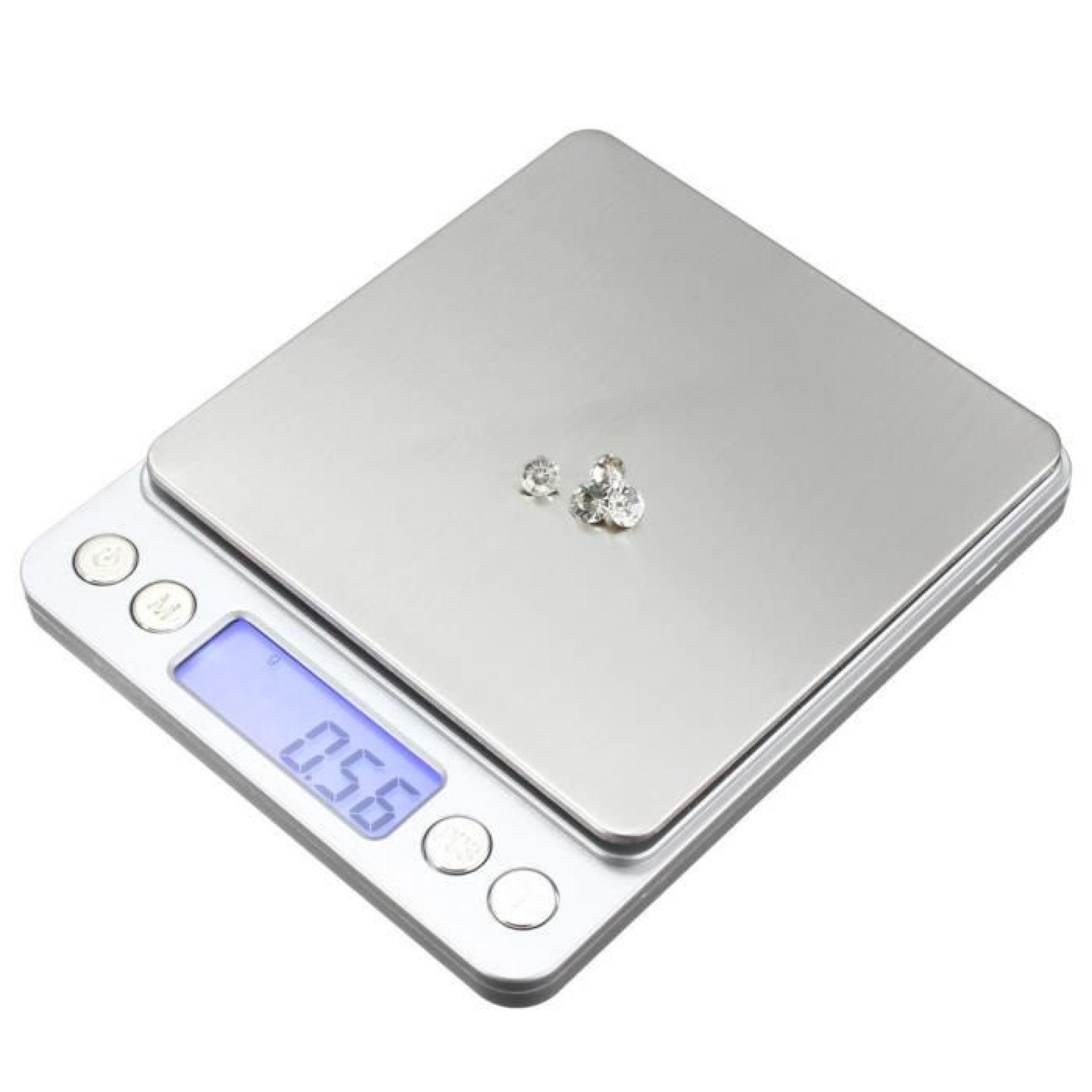 VINUS® Balance Electronique Digitale de Précision 0.01gr 500g Pese Scale Bijoux Neuf