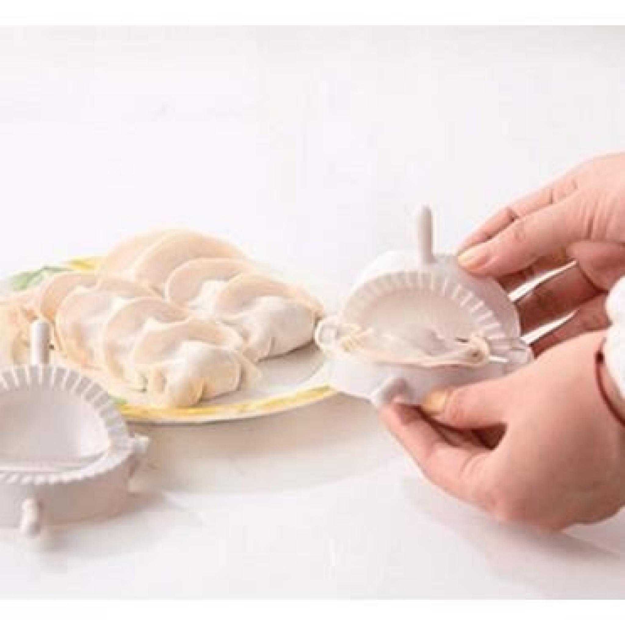 VINUS® Lot 3 Moules À Raviolis Chaussons Beignet Plastique Pâte Cuisine Dumpling Mold