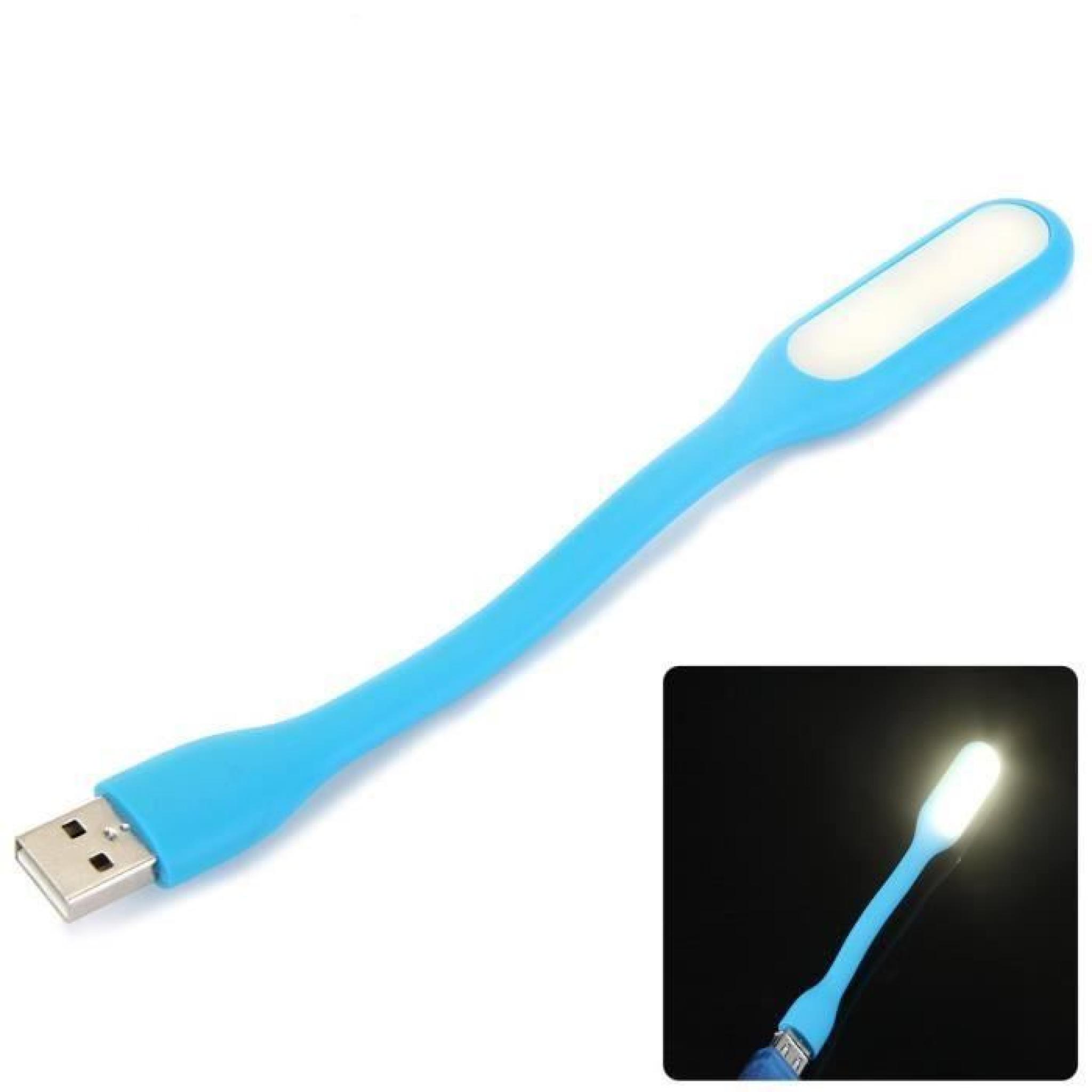 Volibear Flexible économiseuse d'énergie lumière LED USB portable lampe de Table（orange） pas cher