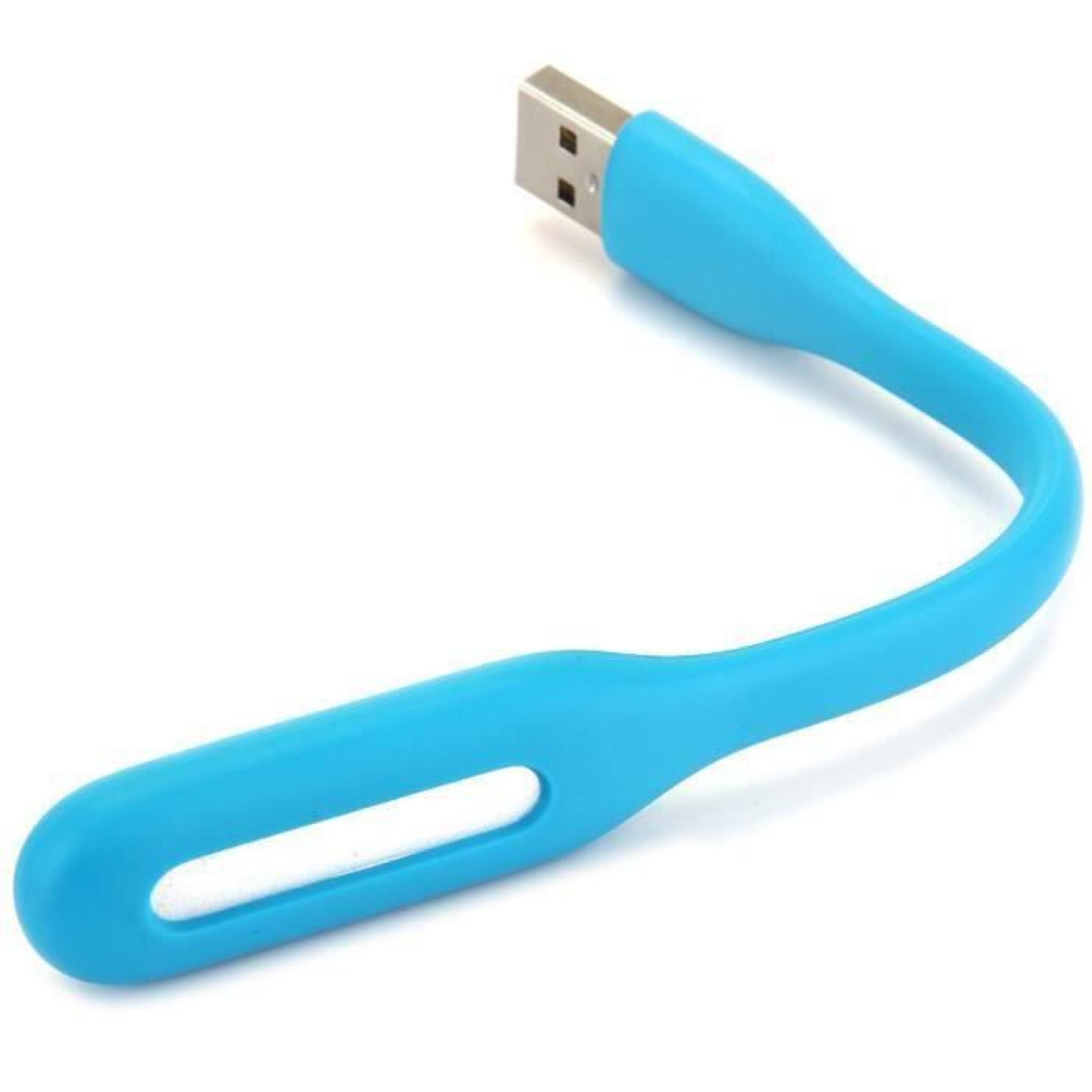 Volibear Flexible économiseuse d'énergie lumière LED USB portable lampe de Table（orange） pas cher