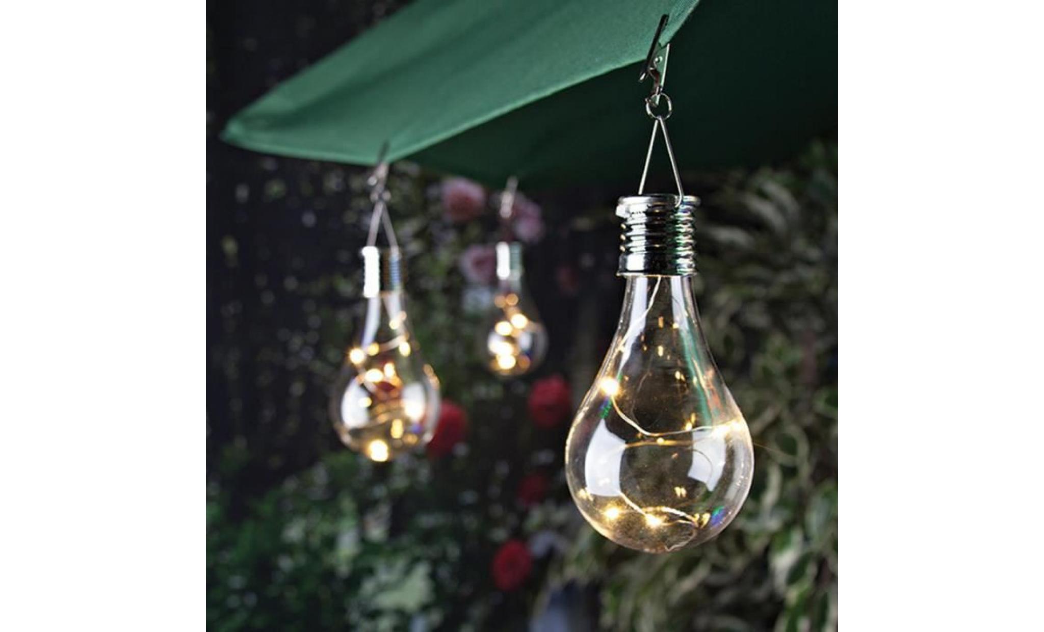 waterproof solar rotatable outdoor garden camping hanging led light lamp bulb sl pageare1674 pageare1674 pas cher