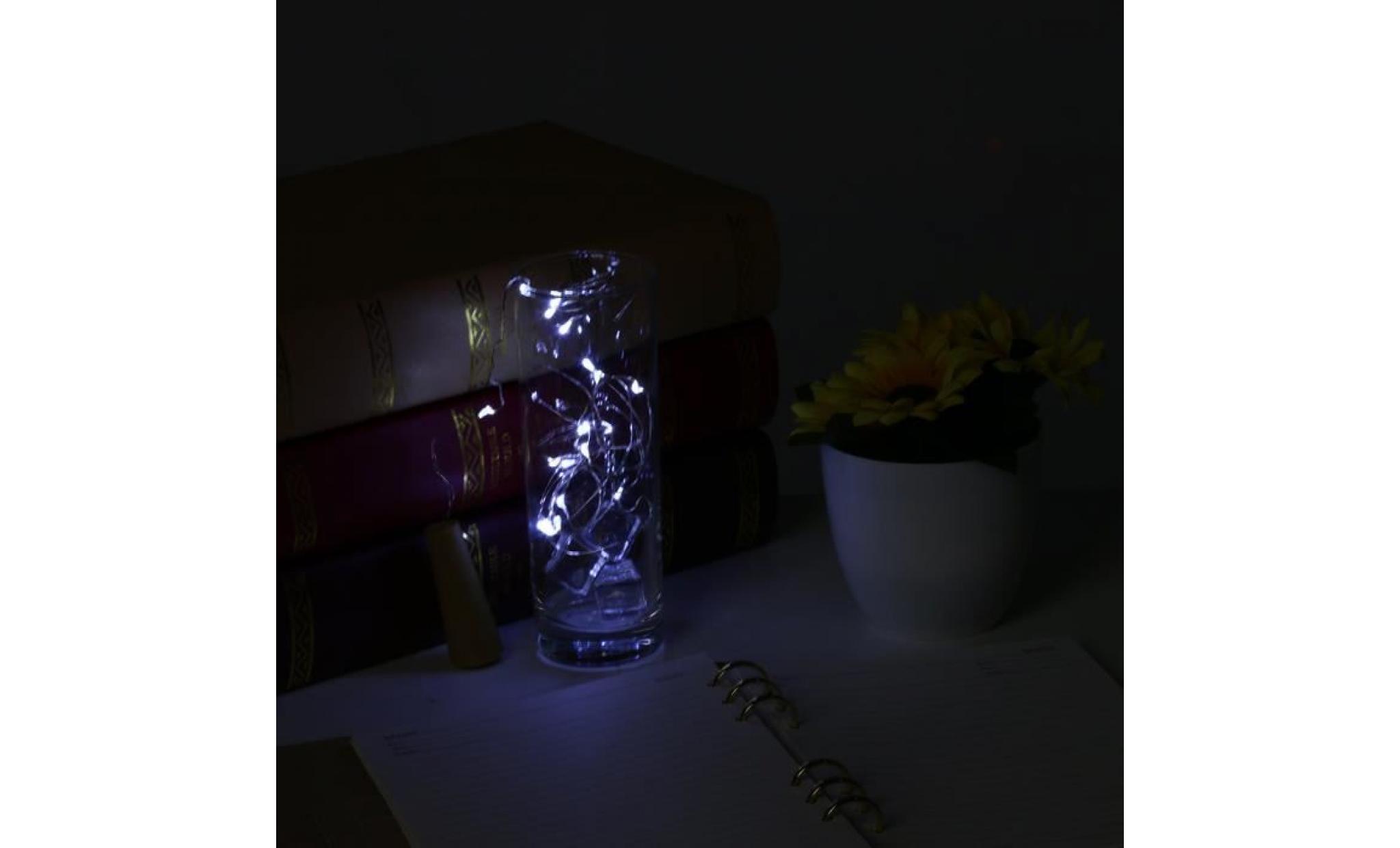 wine bottle cork shaped string light with 15led bead night fairy light  qinhig3436