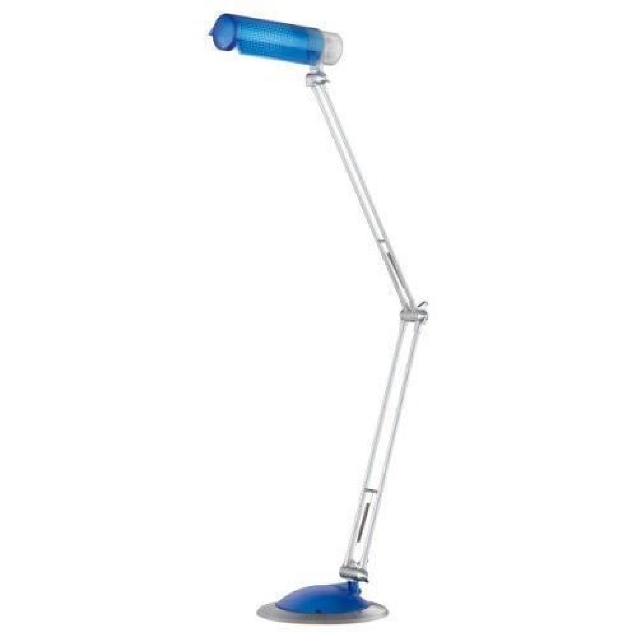 Wofi 871701290000 Corby Lampe de Bureau 15 W E27 Bleu