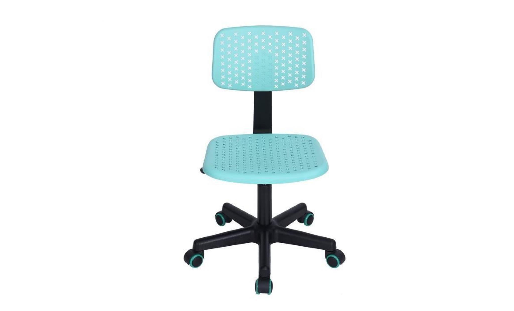 xenon   chaise de bureau turquoise pas cher