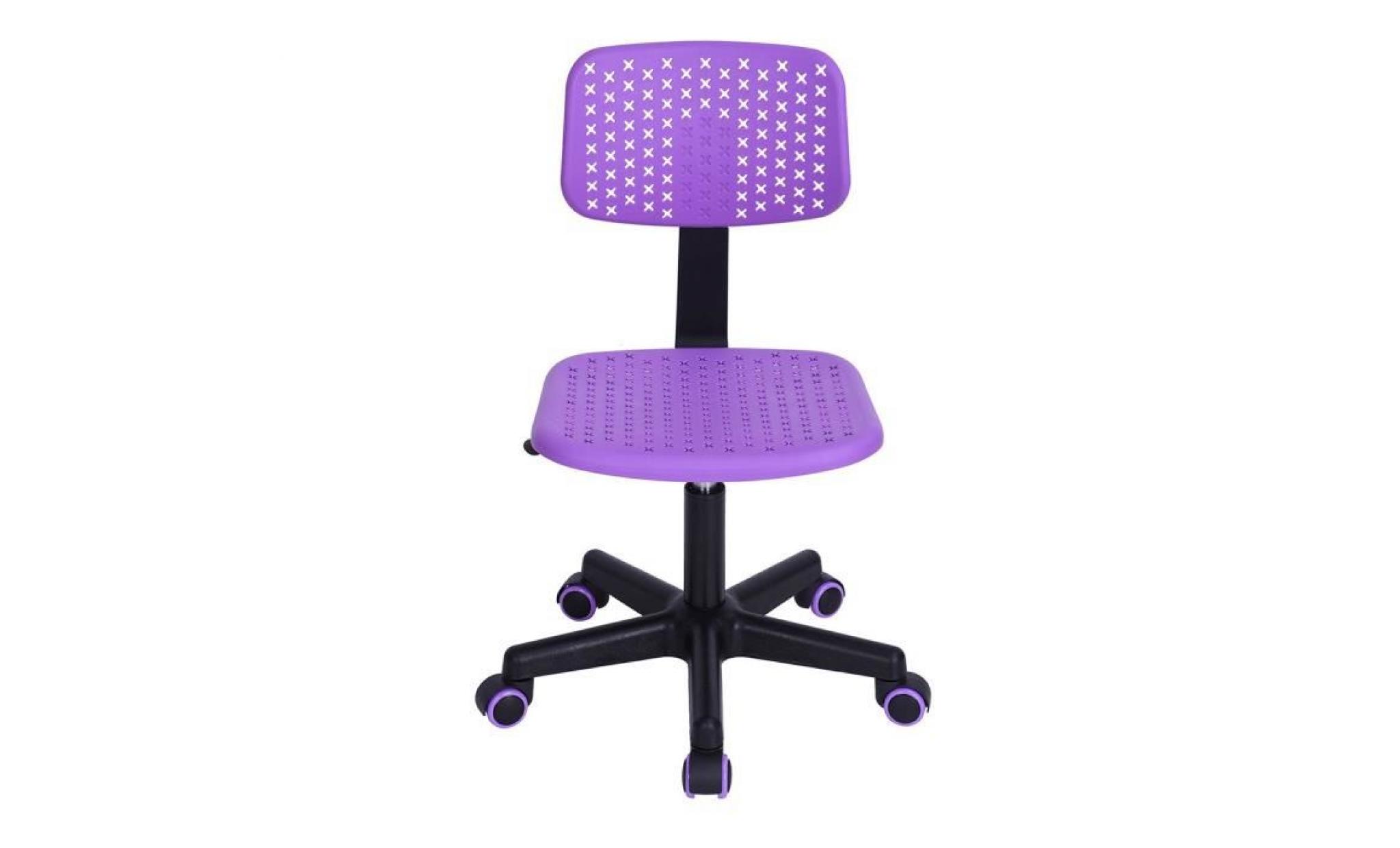 xenon   chaise de bureau violette pas cher