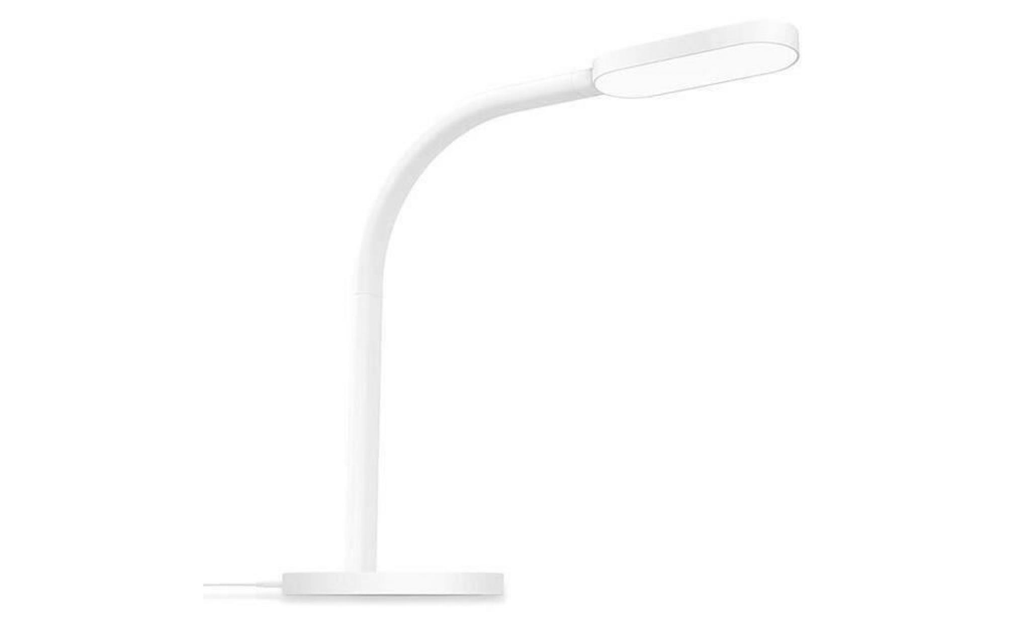 xiaomi yeelight portable lampe de table à led protection oculaire flexible protection micro usb charge 5 modes réglable blanc