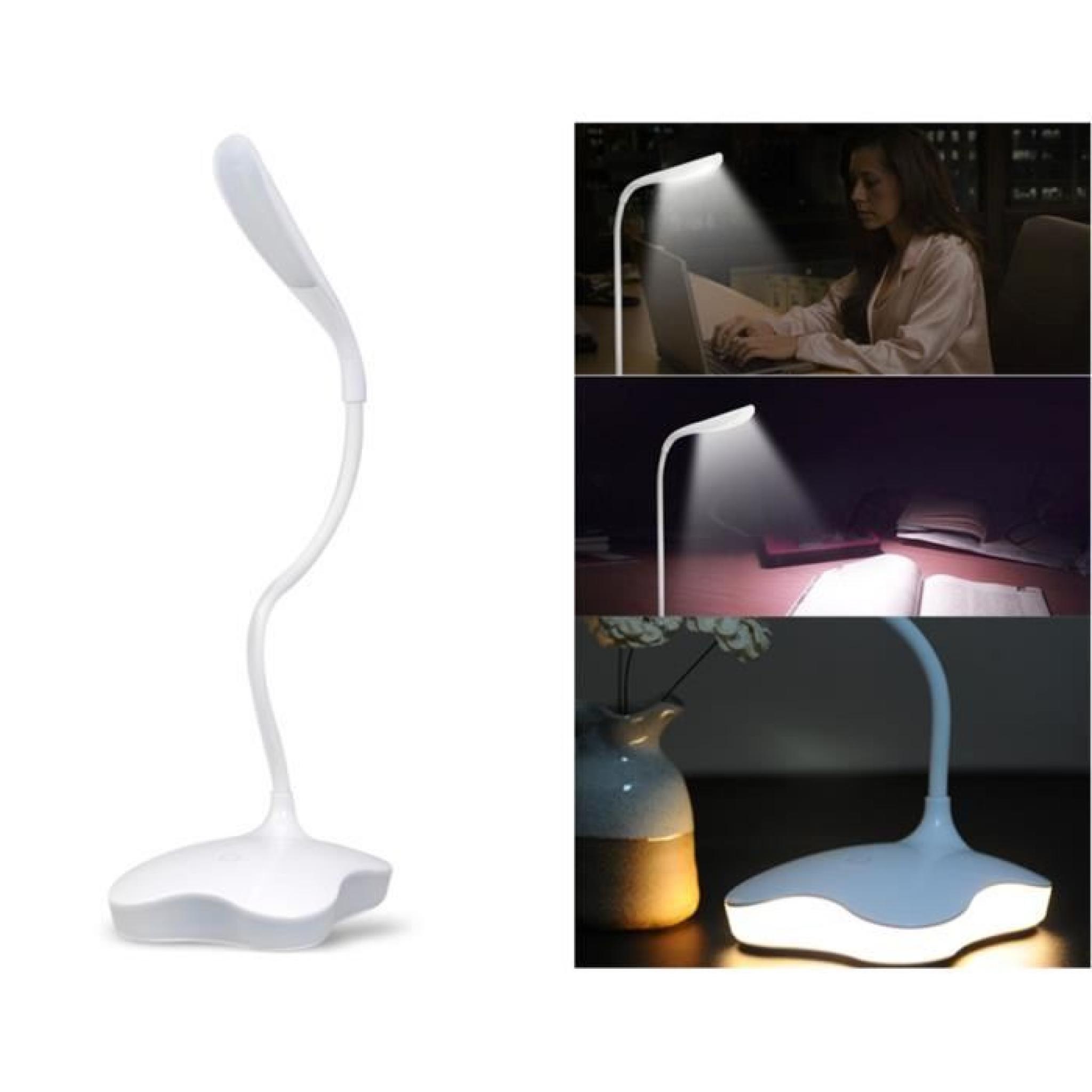 YSM-A08 Tableau Lampe LED avec Cover Design Base (Blanc)