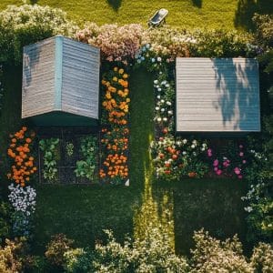 2 abris jardin 5m² : réglementation urbanisme locale