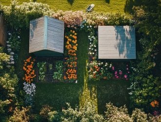 2 abris jardin 5m² : réglementation urbanisme locale
