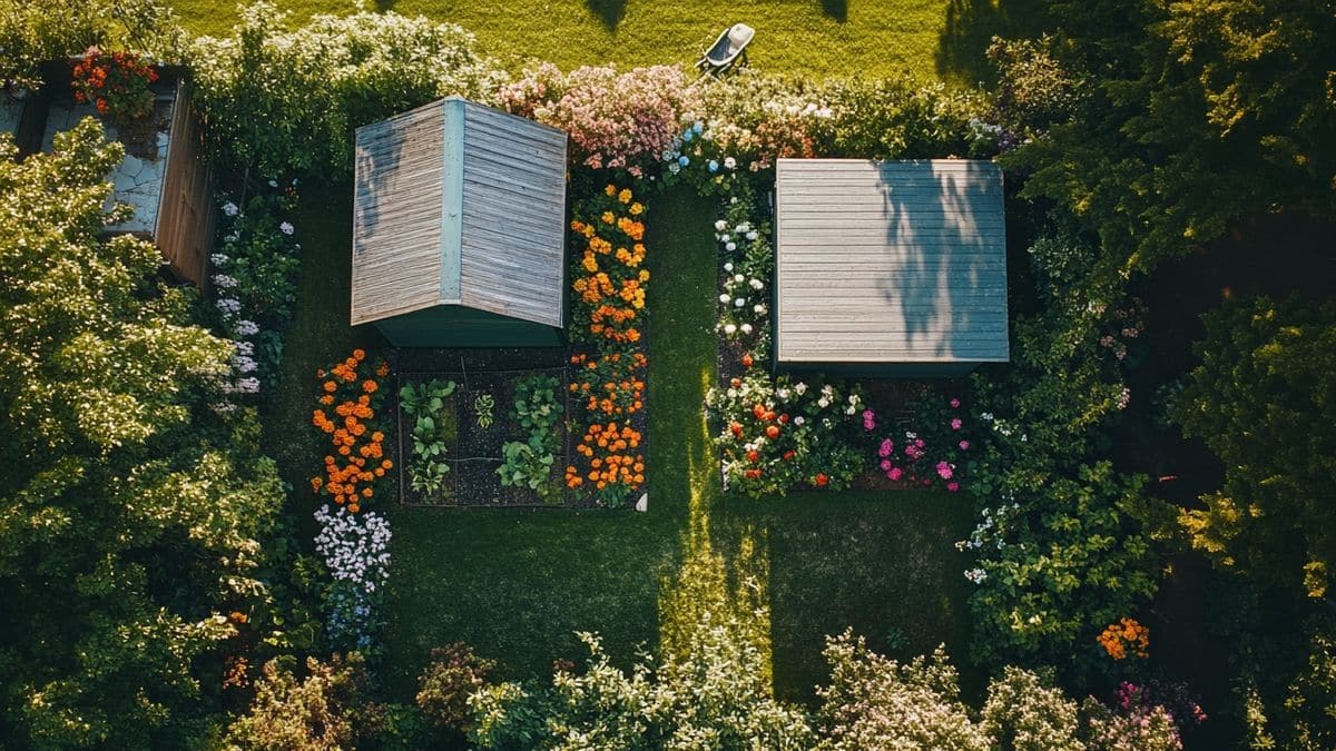 2 abris jardin 5m² : réglementation urbanisme locale