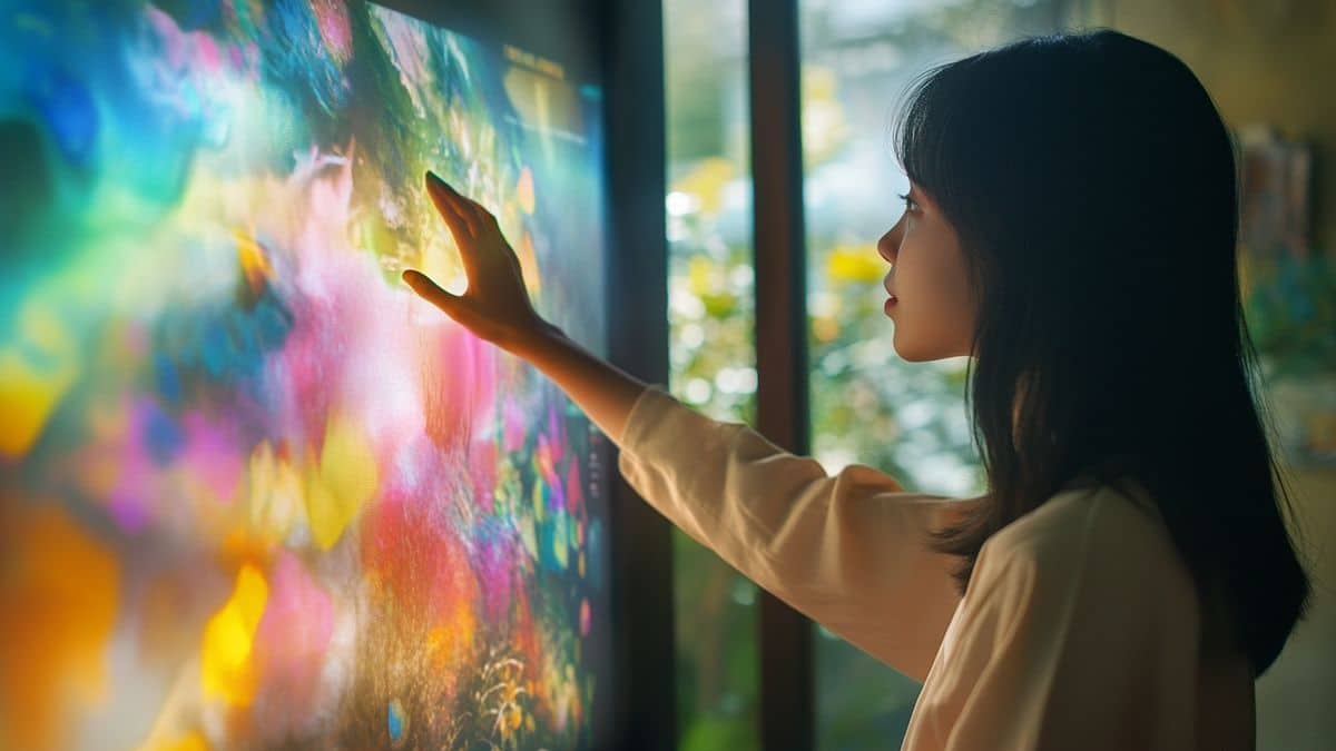 Applications de réalité virtuelle pour la perception des couleurs