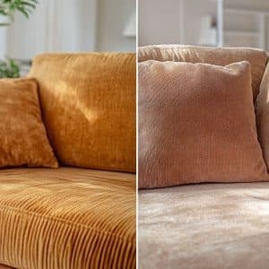 Auréoles canapé tissu : nettoyage professionnel