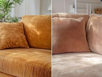 Auréoles canapé tissu : nettoyage professionnel