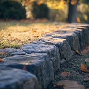 Bordure jardin sur terrain pentu : techniques de fixation