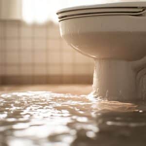 Chasse d&rsquo;eau qui fuit bouton poussoir : réparation express