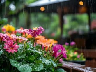 Couvrir terrasse contre pluie : solutions temporaires