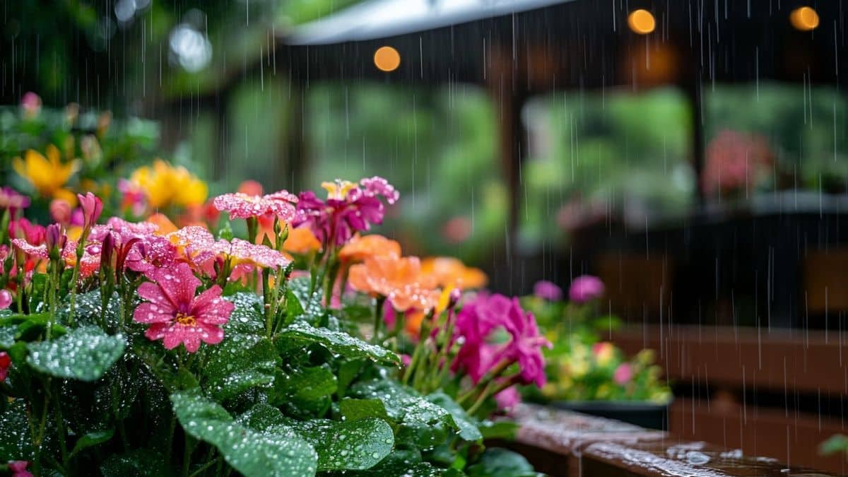 Couvrir terrasse contre pluie : solutions temporaires