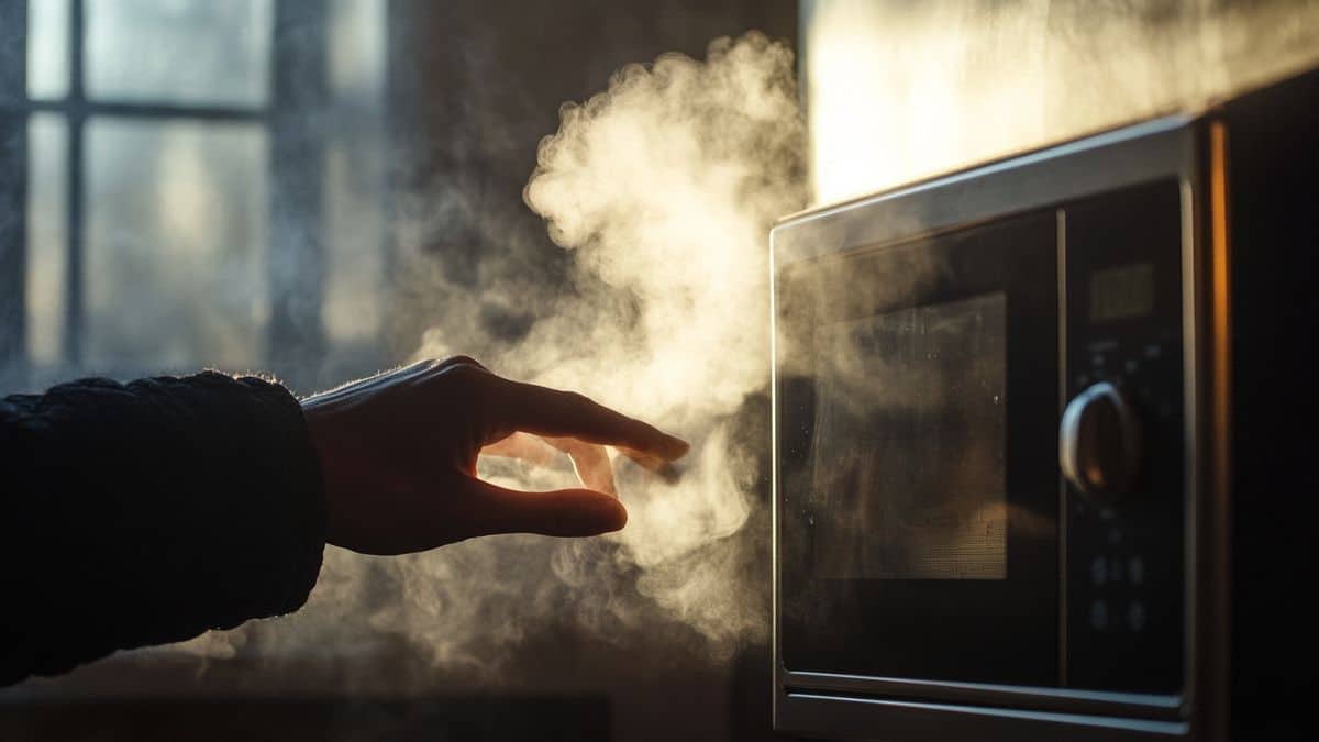 Micro-ondes qui fume : dangers et réparations urgentes