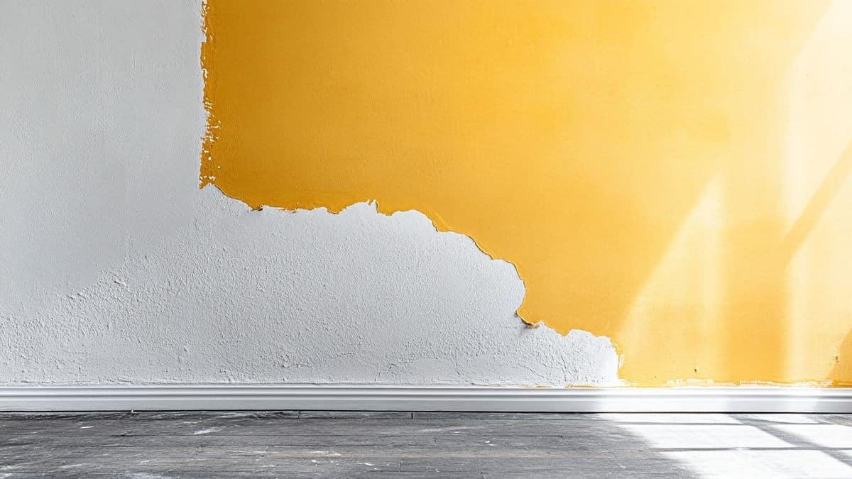 Peinture s'écaille au rouleau : erreurs techniques à éviter