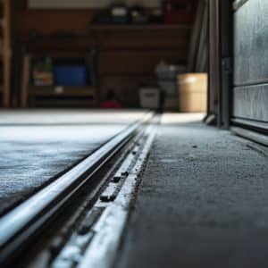 Porte garage basculante manuelle bloquée : réglages clés